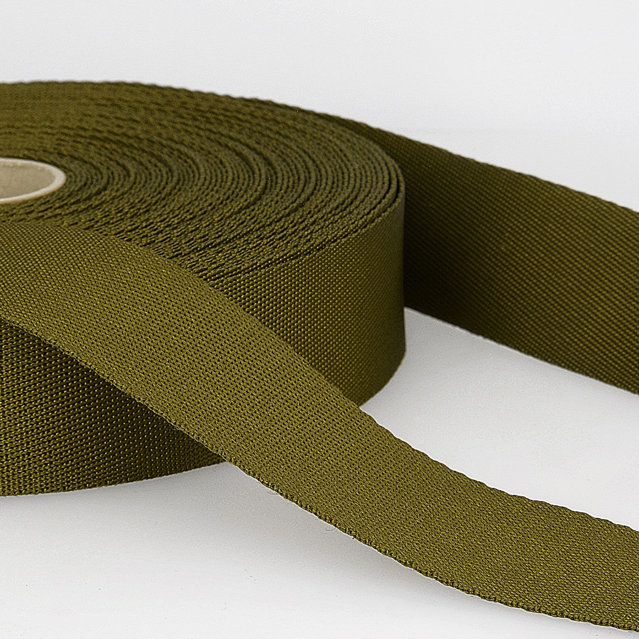 20mm Polyester Webbing in Olive