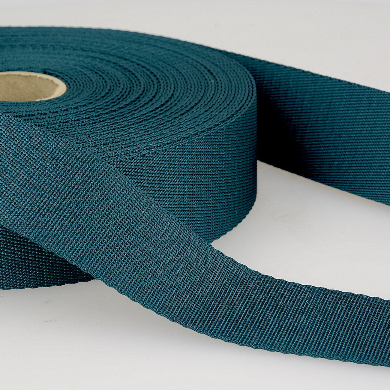35mm Polyester Webbing in Teal