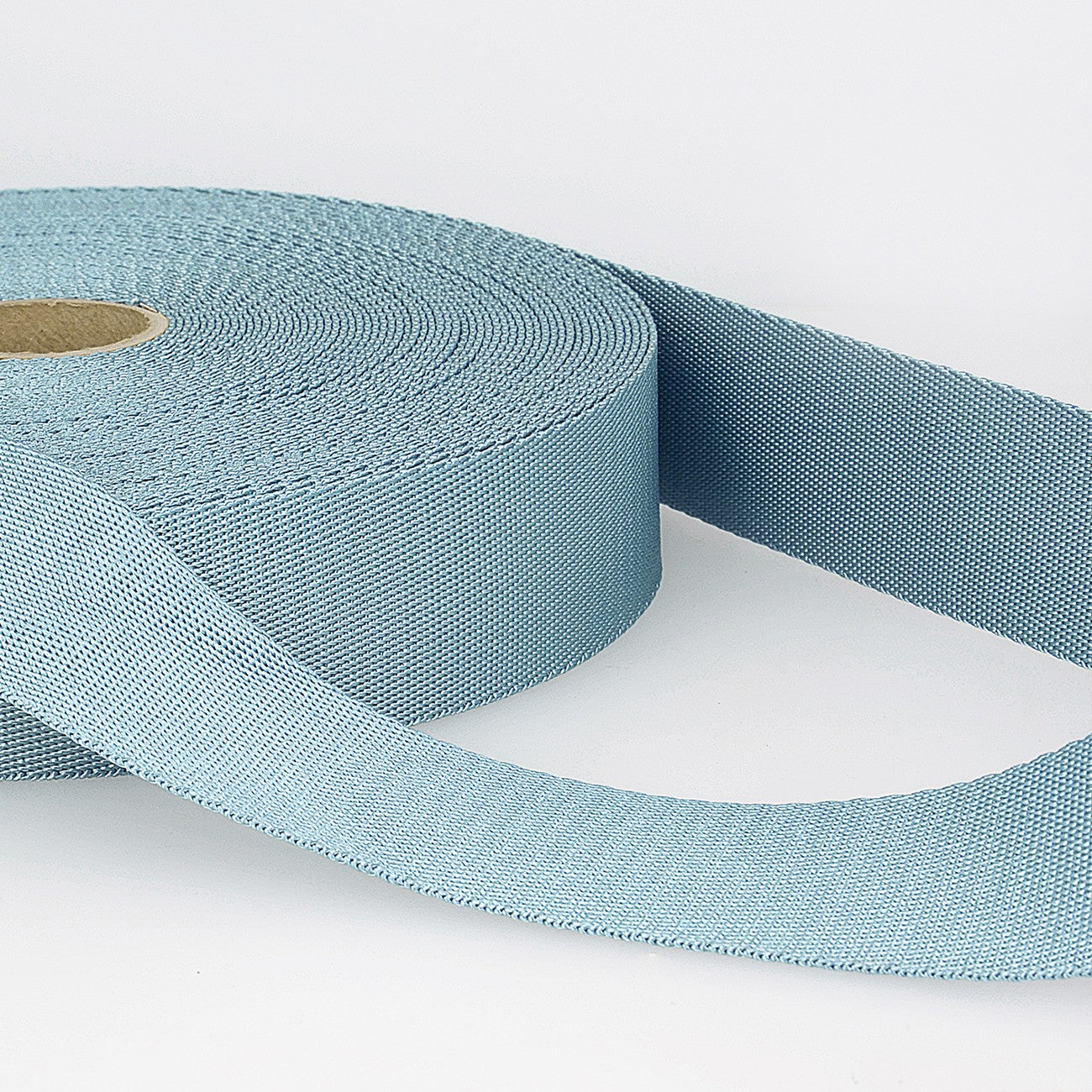 35mm Polyester Webbing in Light Blue