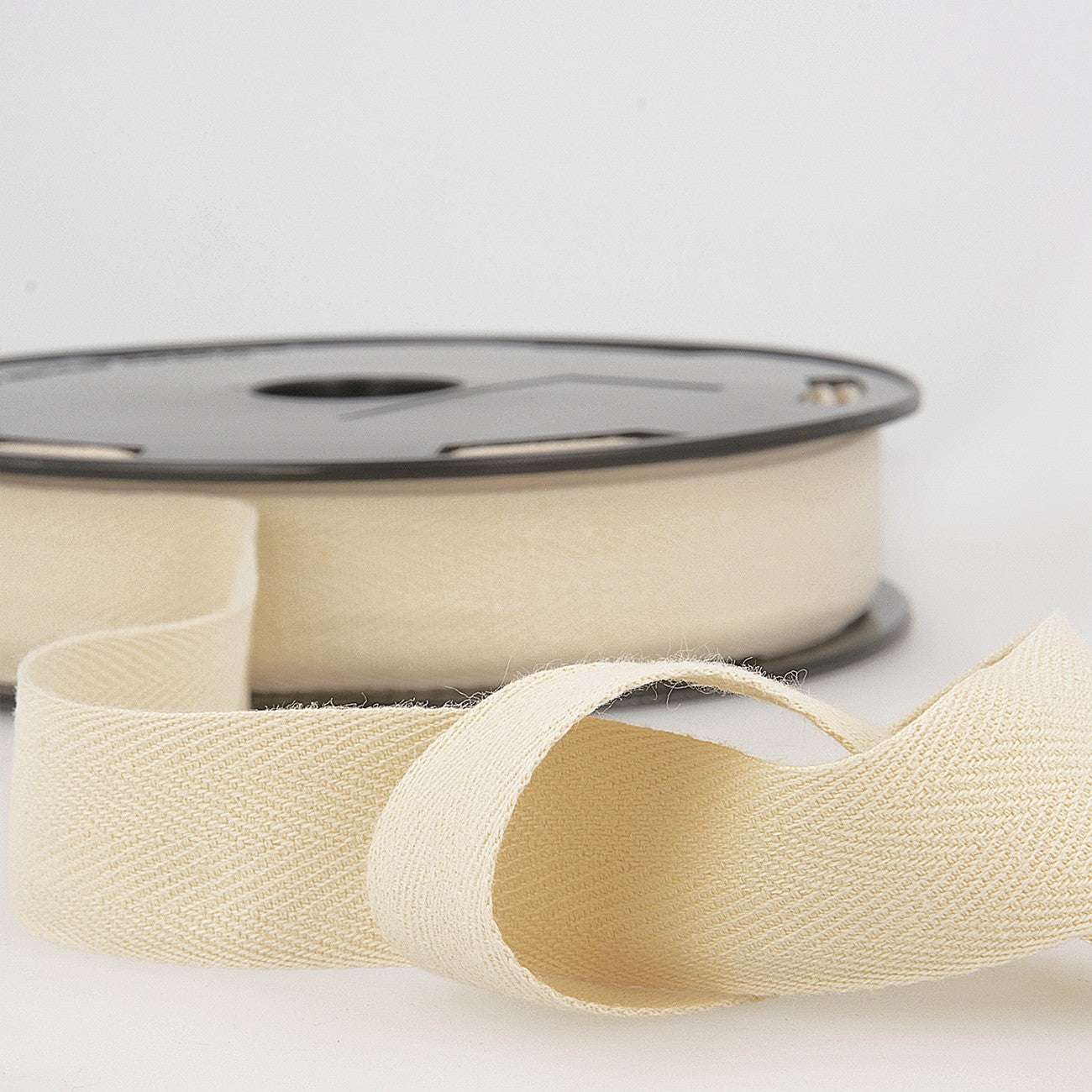 Cotton Twill Tape 11mm x 50m Ivory