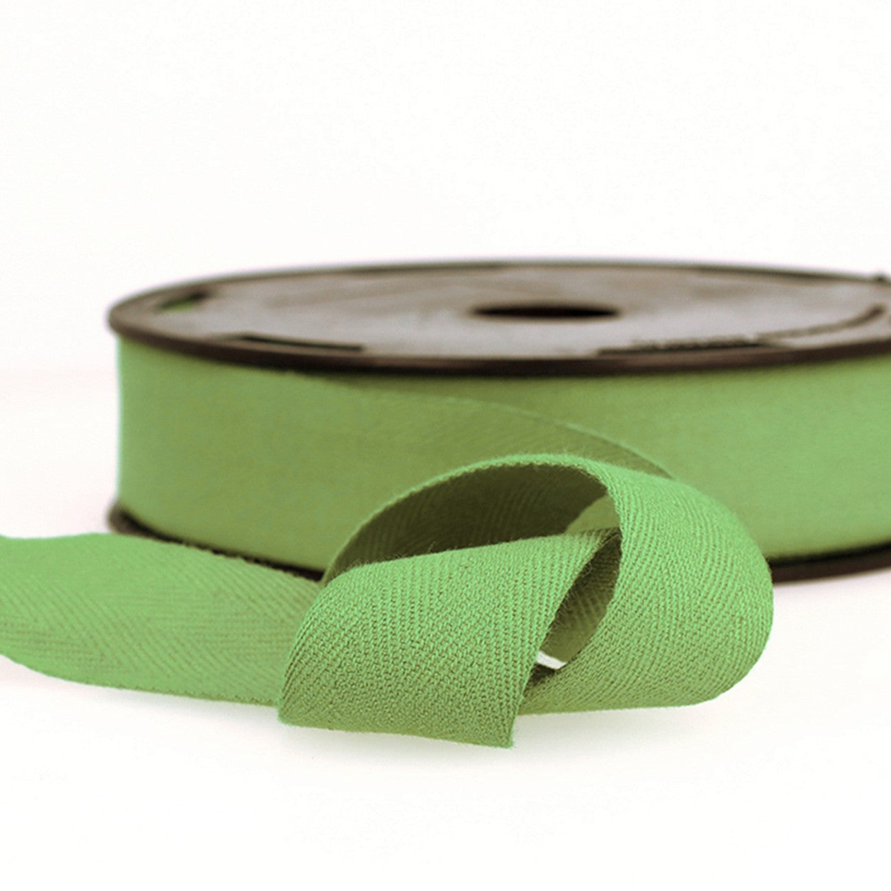 Cotton Twill Tape 25mm Green