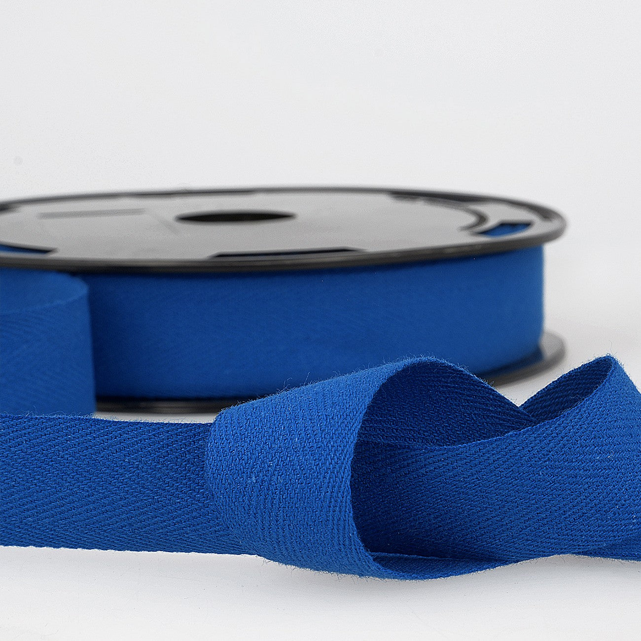 Cotton Twill Tape 25mm Blue