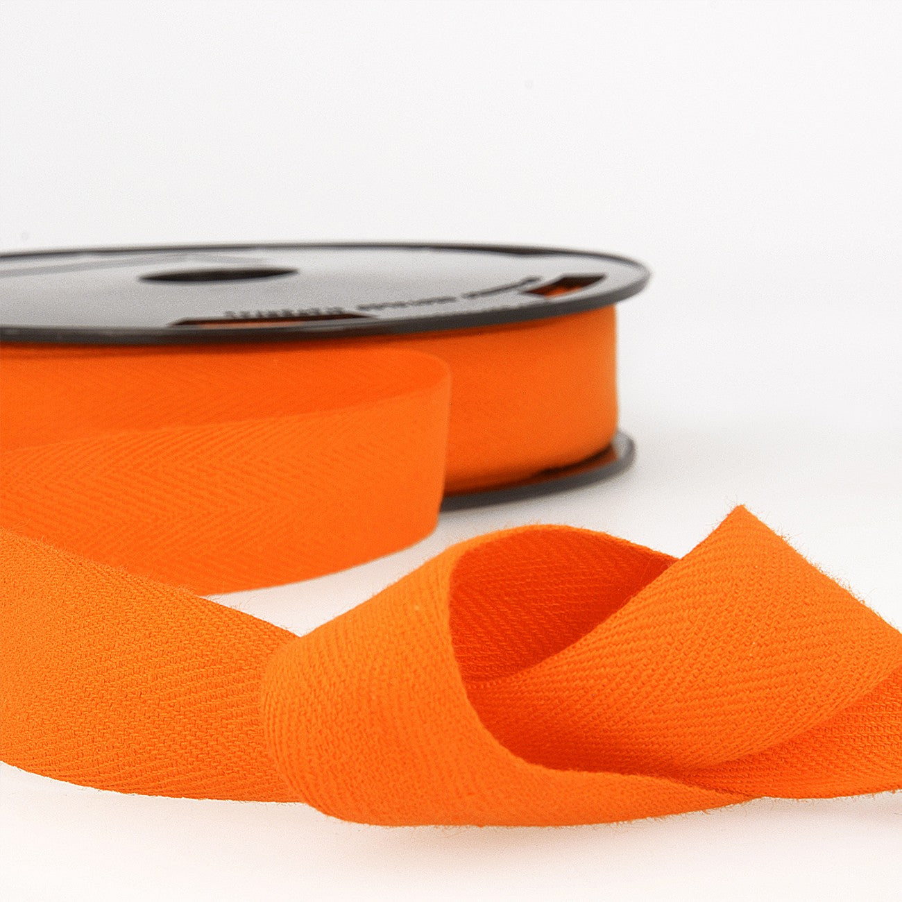 Cotton Twill Tape 25mm Orange