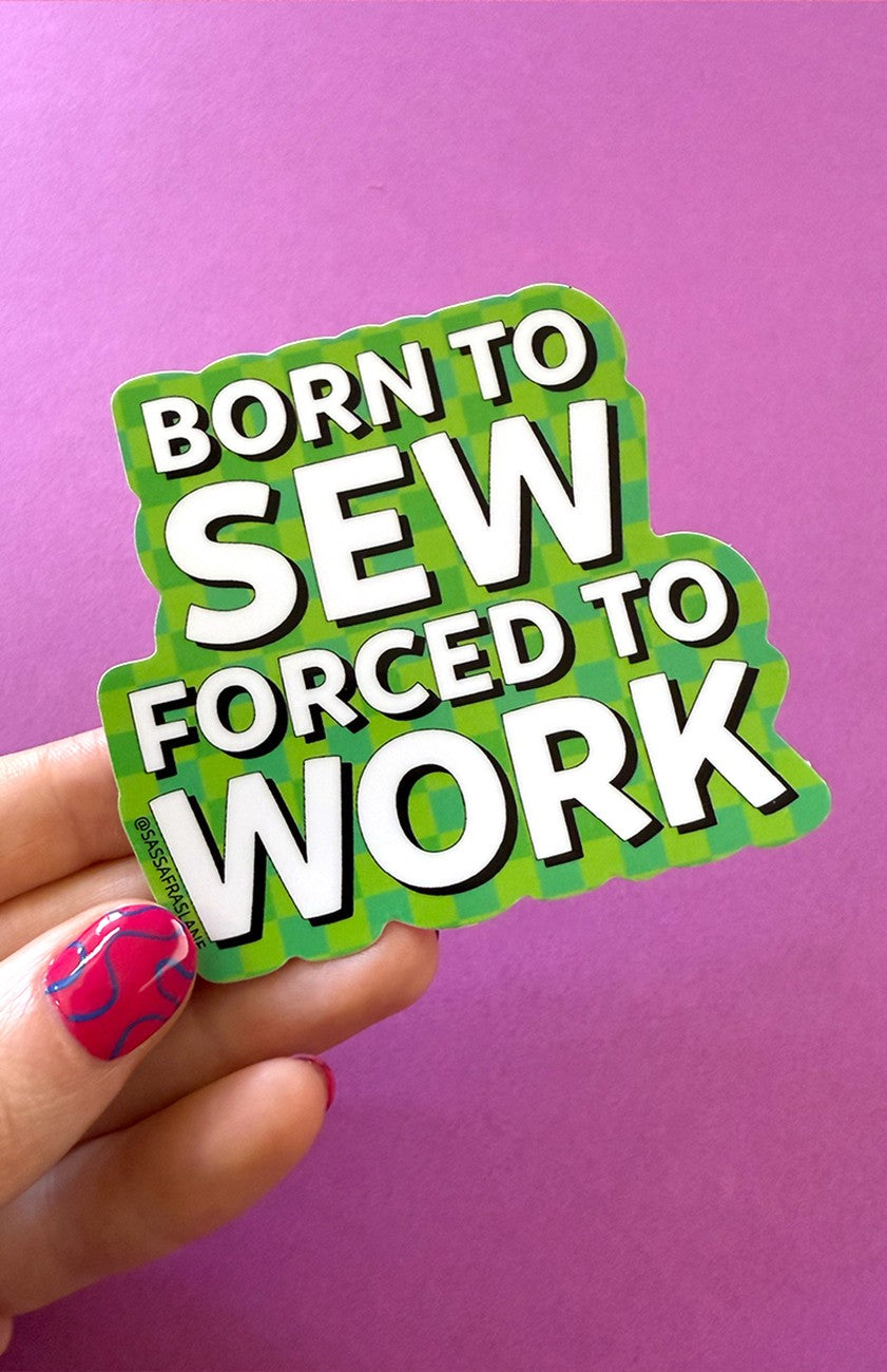 Born to Sew Stickers 6pk