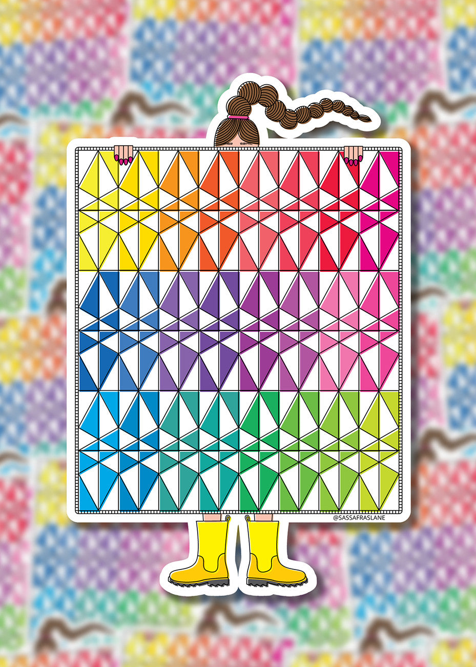 Euclid Avenue Quilt Stickers 6pk