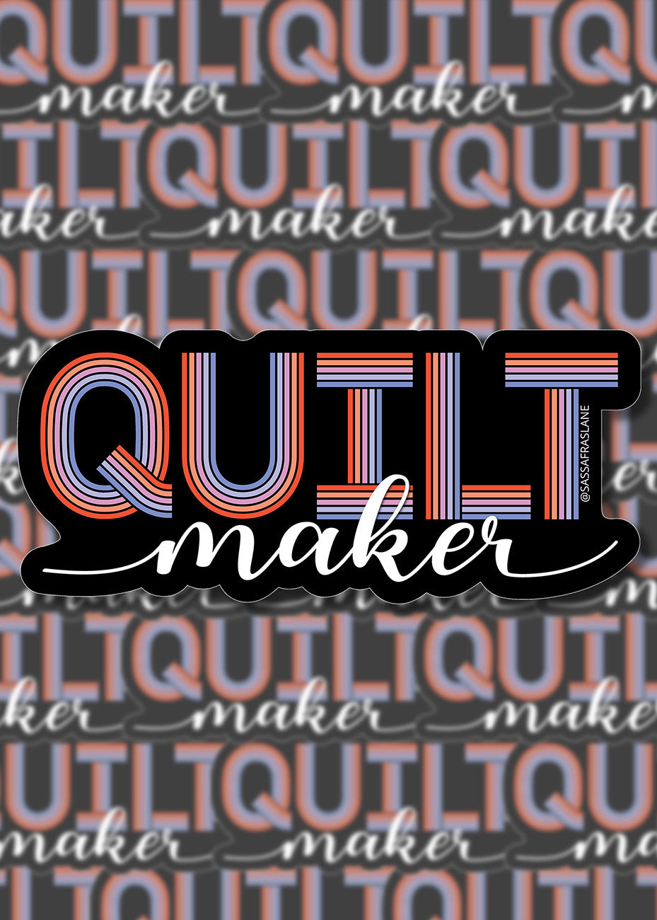 Quilt Maker Stickers 6pk