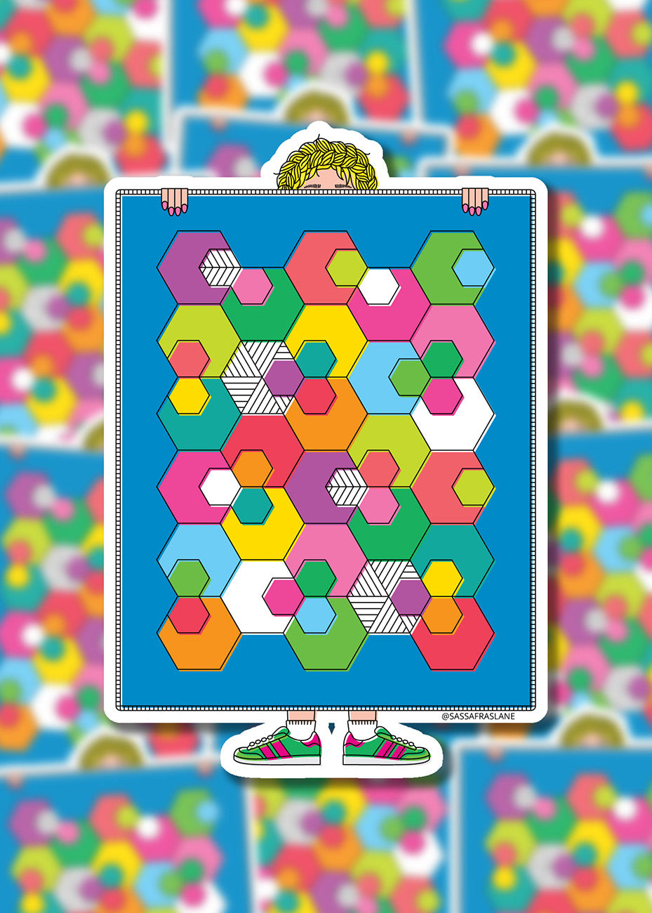 Lexington Lane Quilt Stickers 6pk