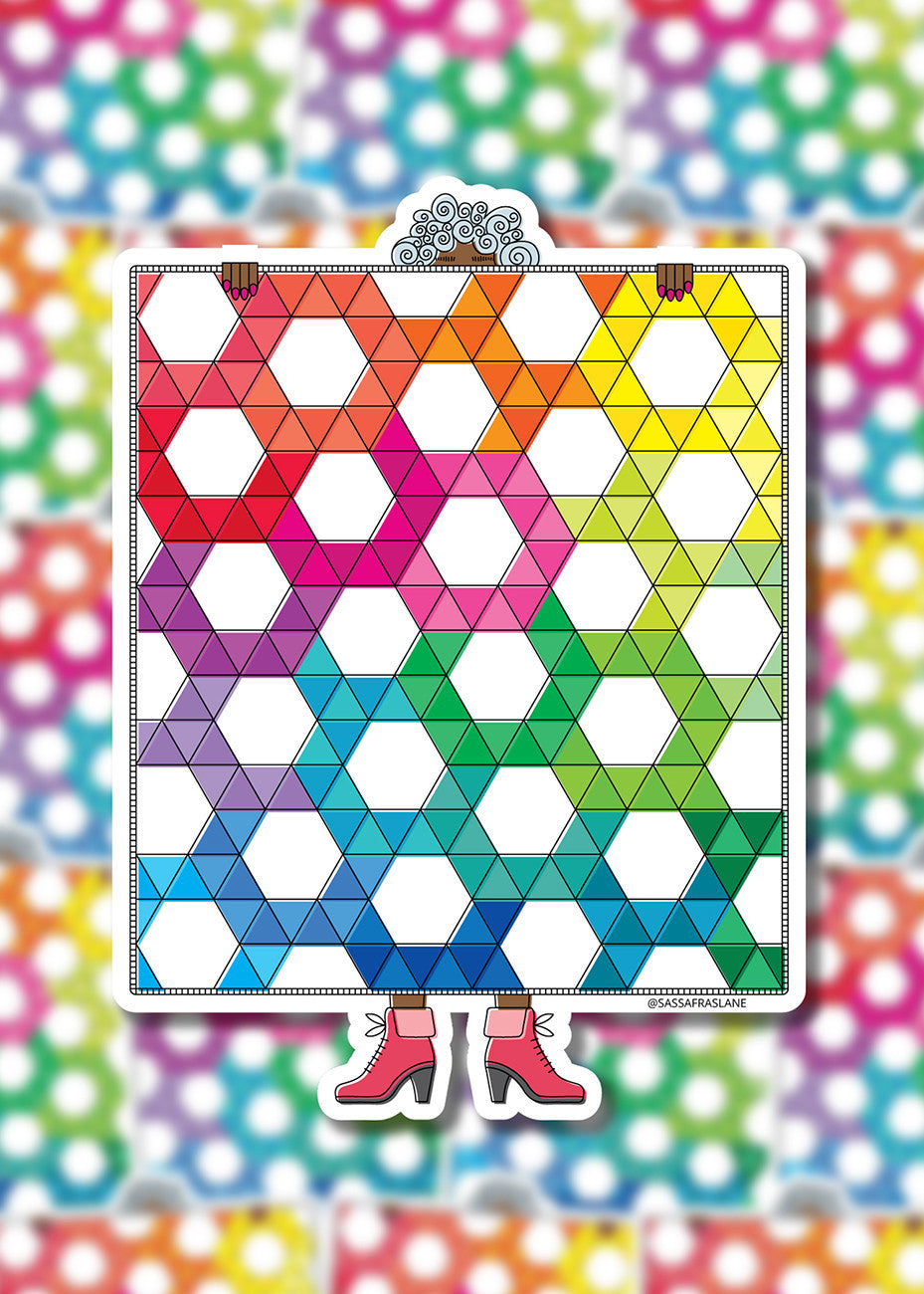 Wynkoop Court Quilt Stickers 6pk