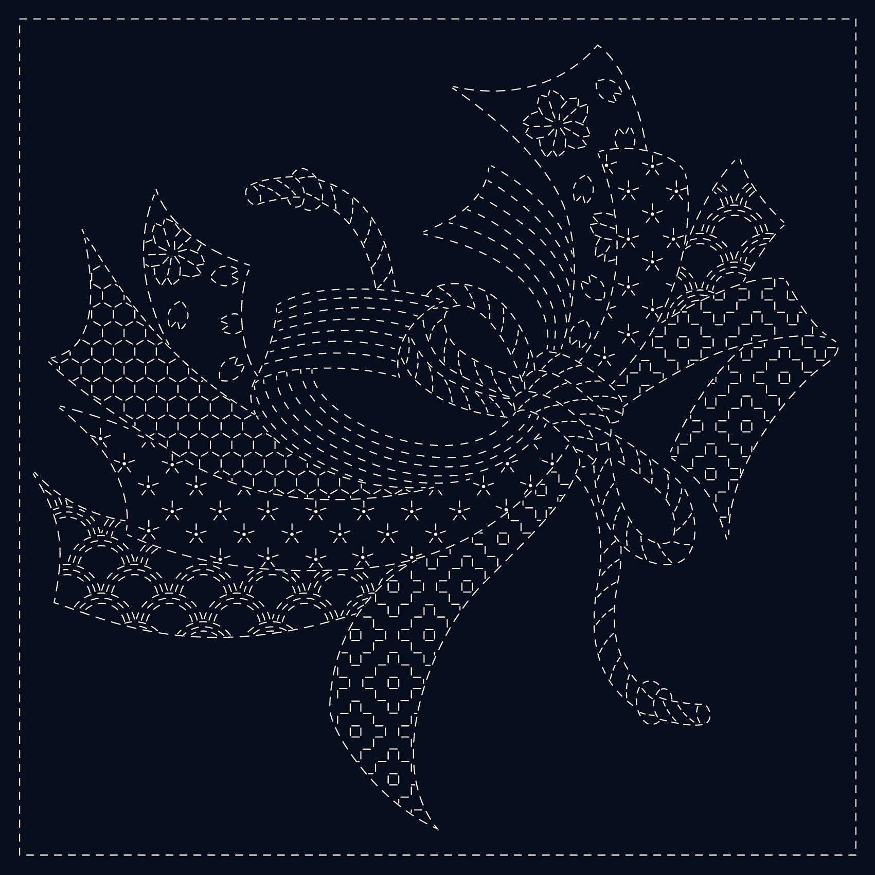 Sashiko Cloth Noshi