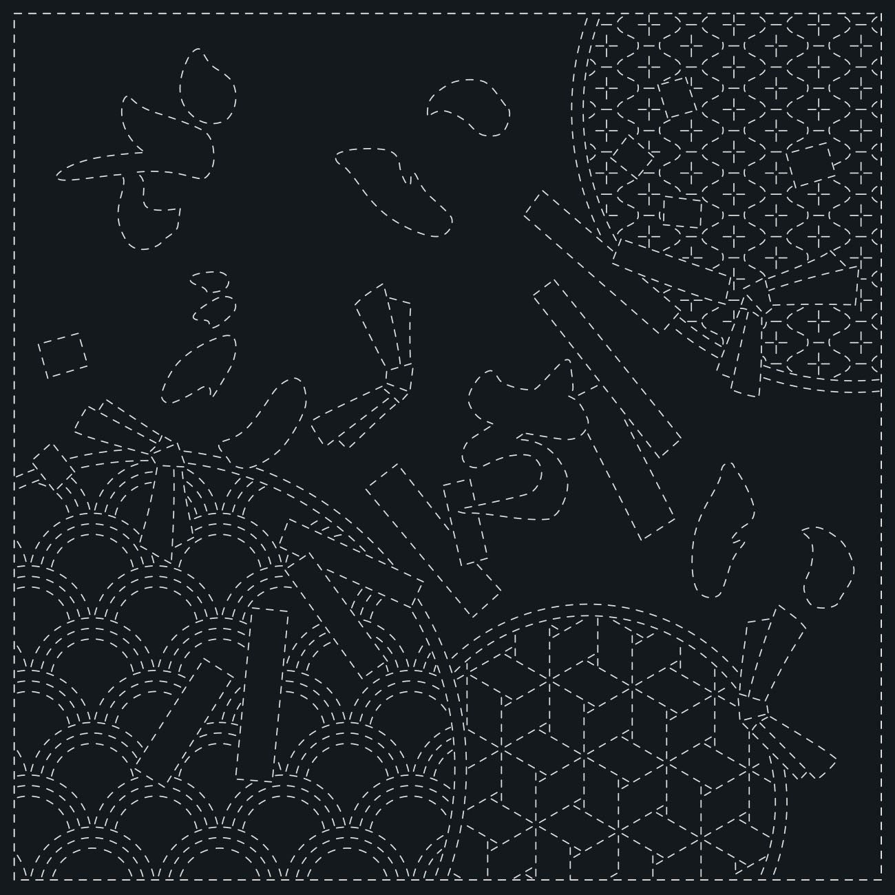 Sashiko Cloth Wishes