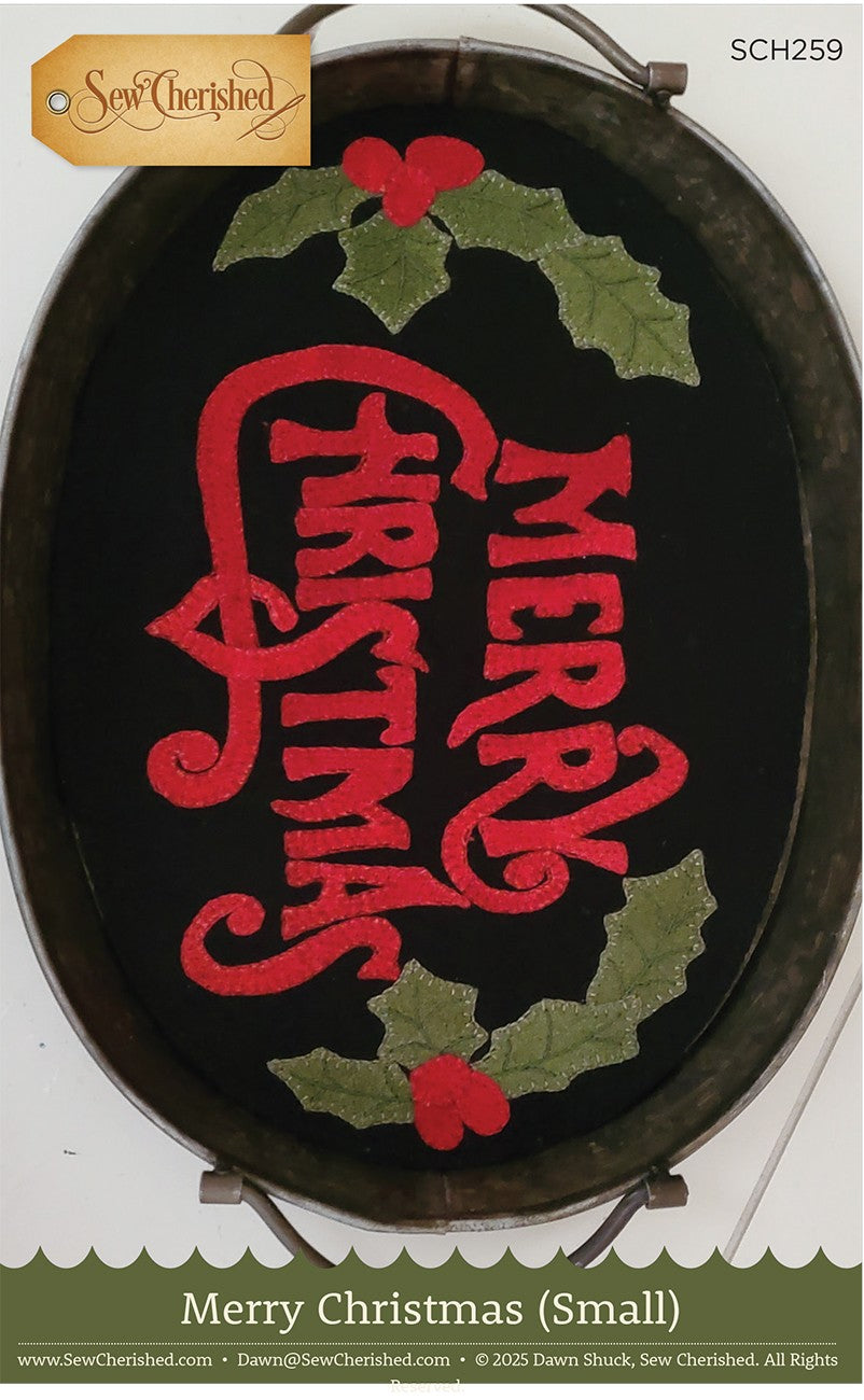 Merry Christmas Small Tray