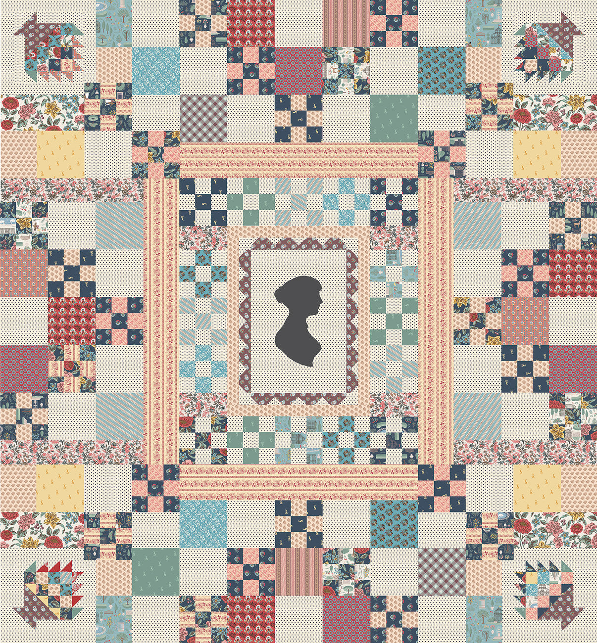Emma Digitally Printed Emma Quilt Store Display