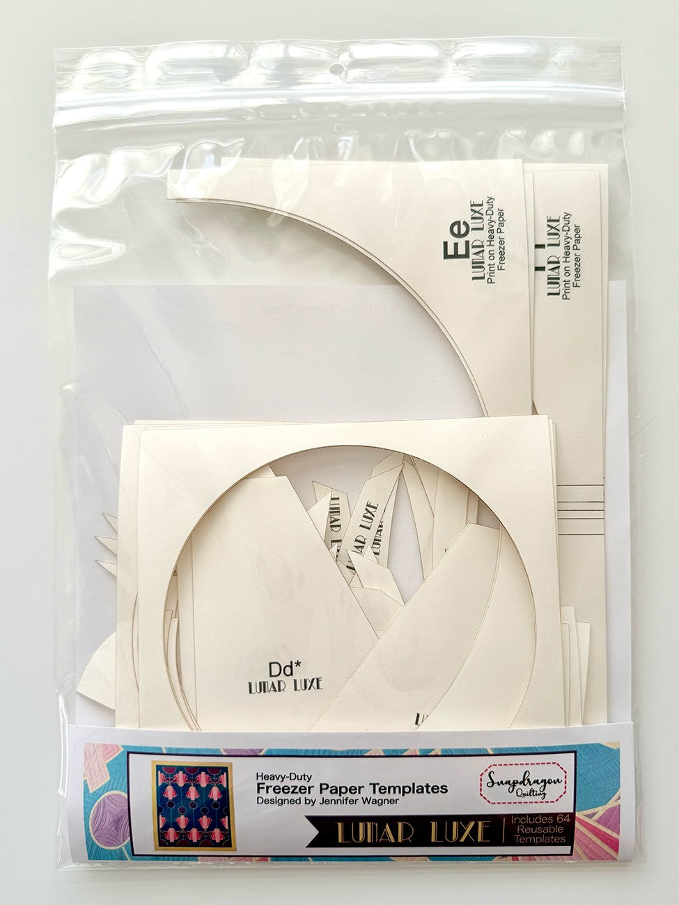 Lunar Luxe Heavy-Duty Freezer Paper Templates