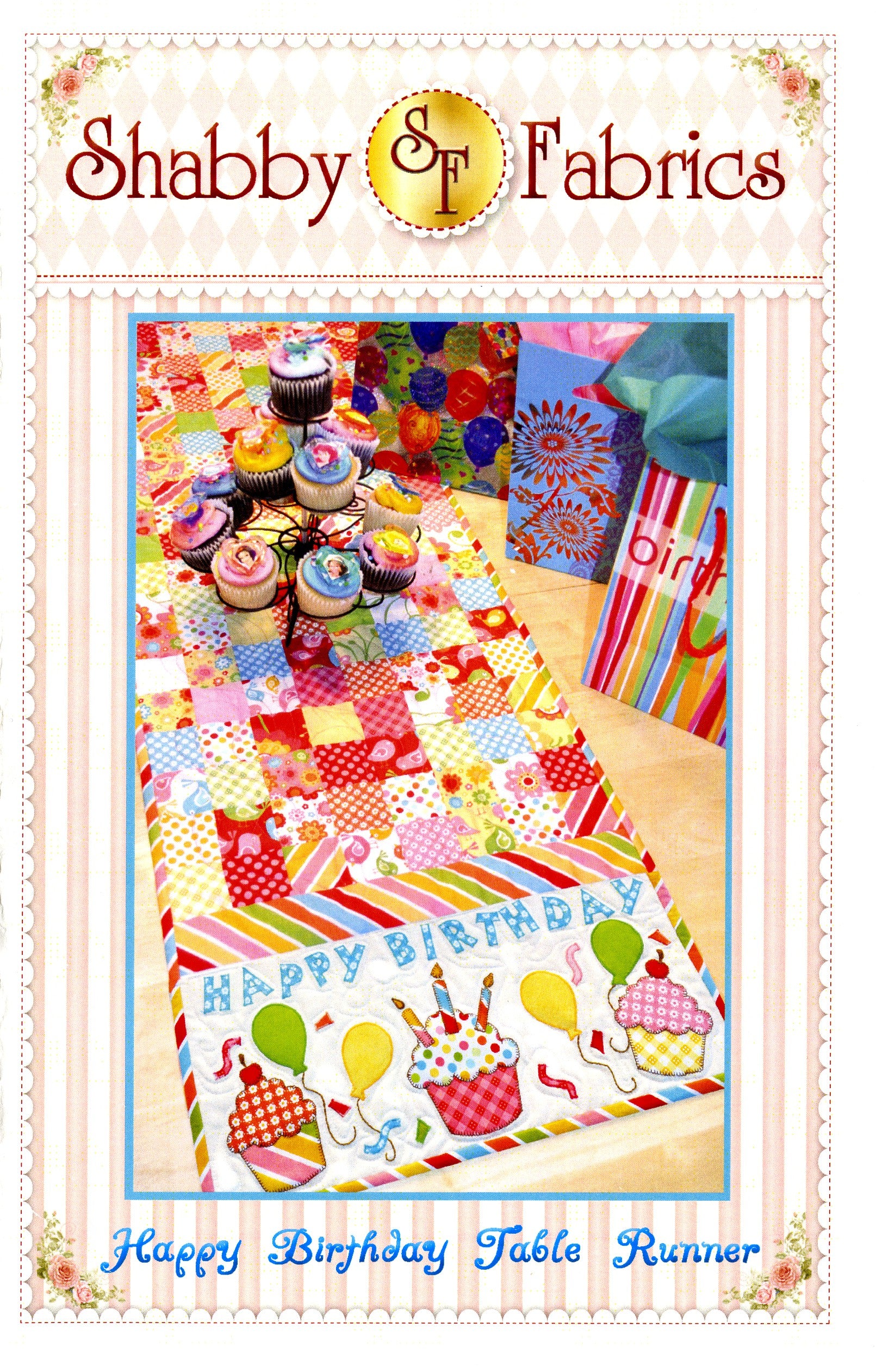 Happy Birthday Table Runner