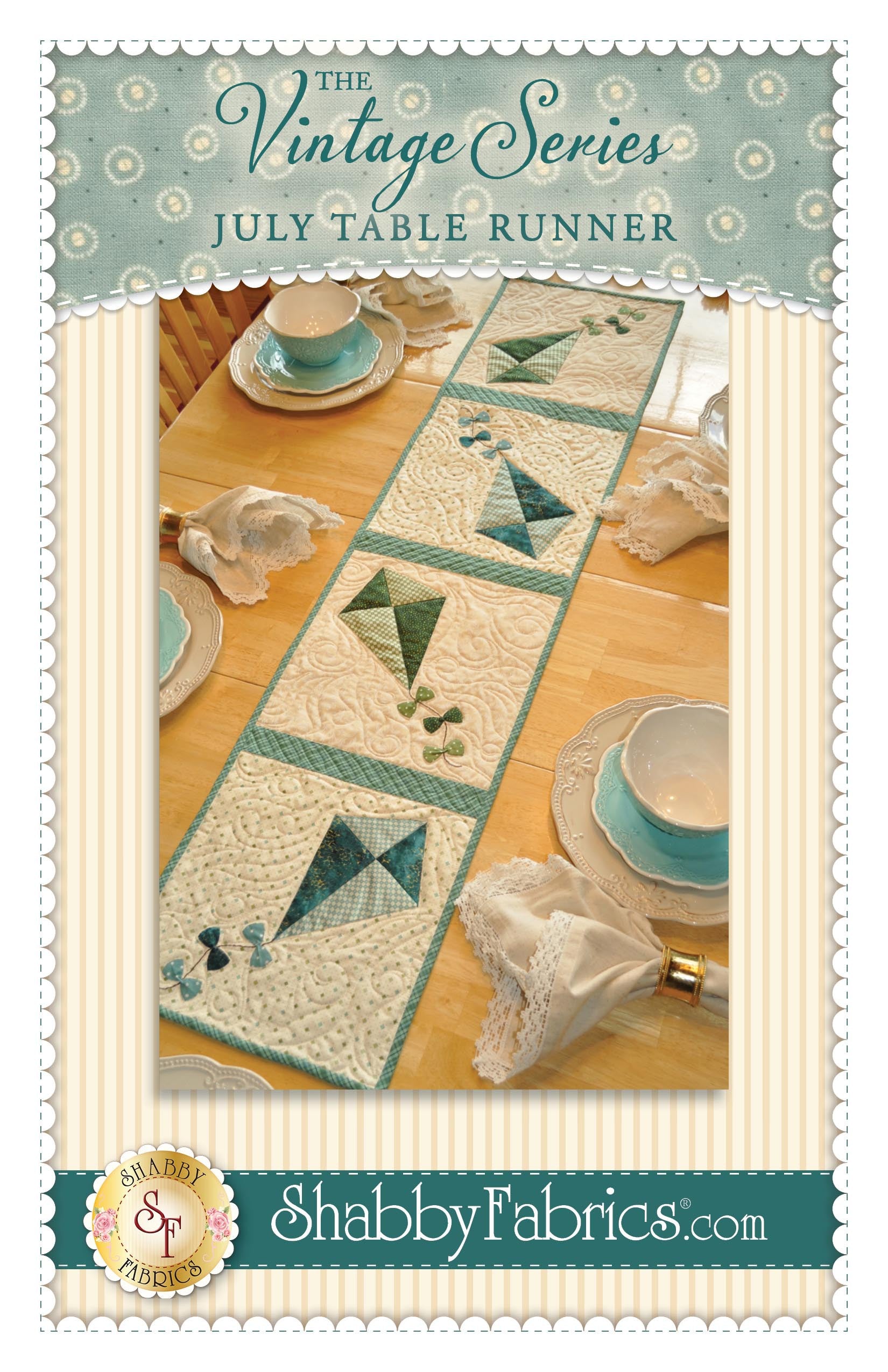 Vintage Series Table Runner - July