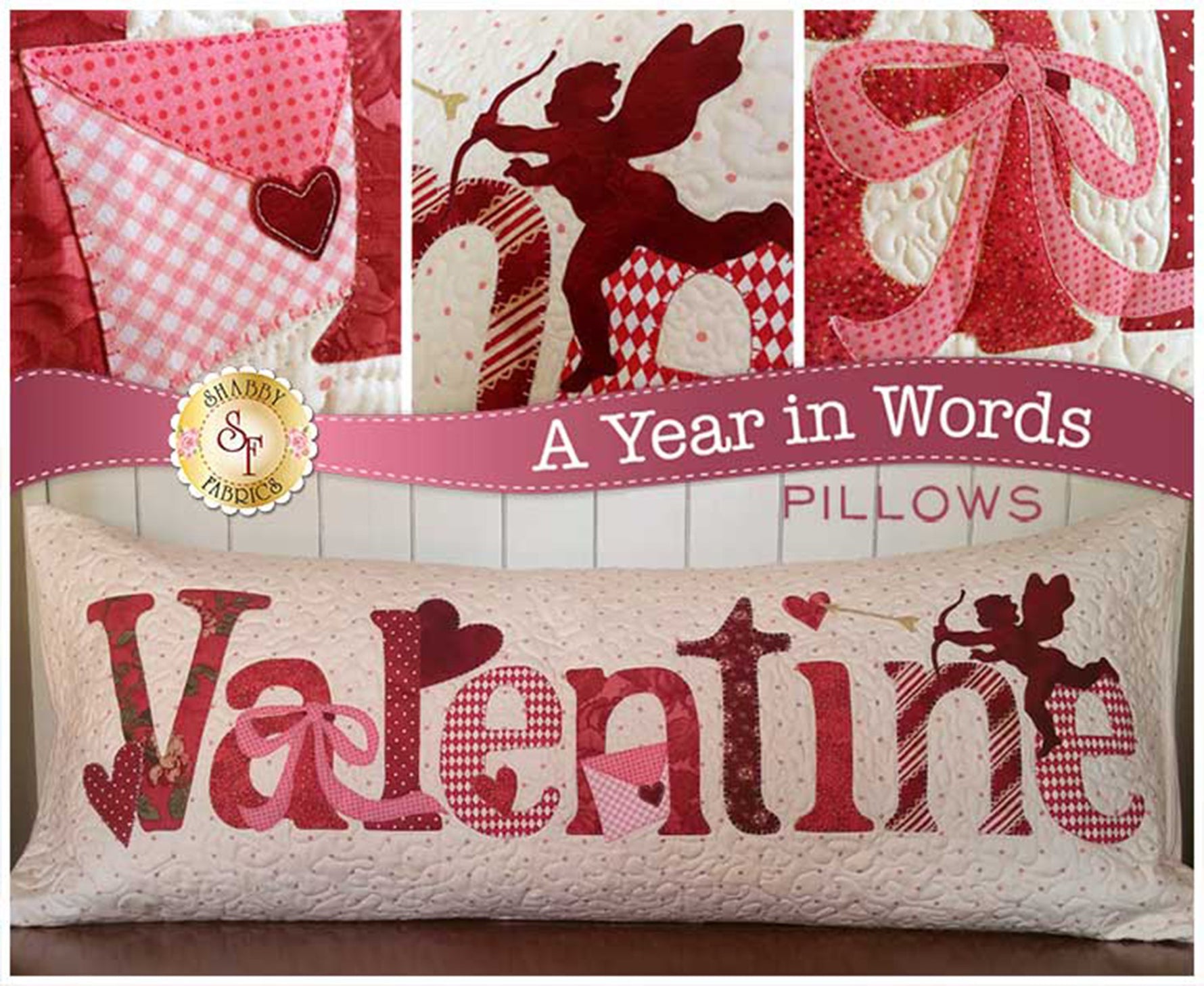 A Year In Words - Valentine Pillow - February
