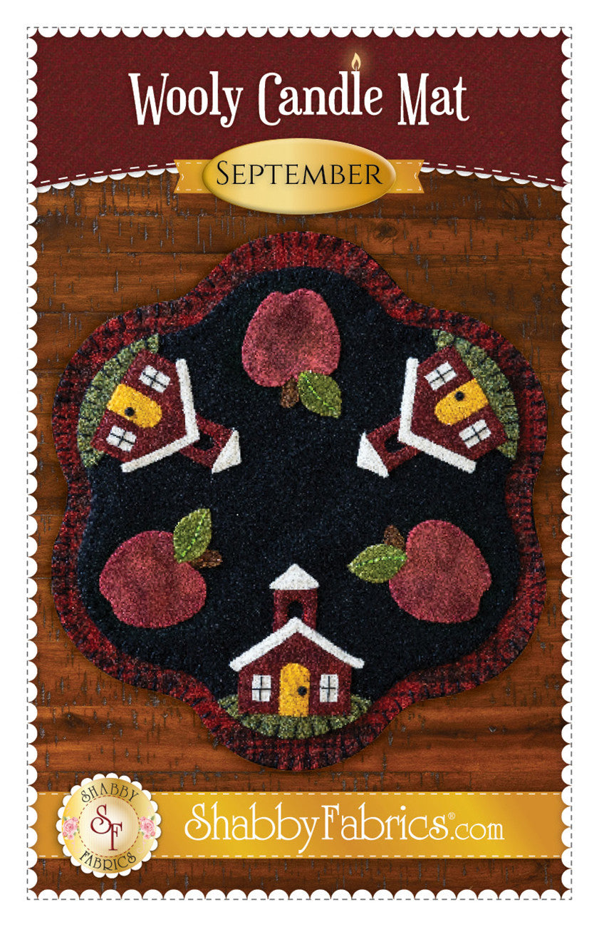 Wooly Candle Mat September