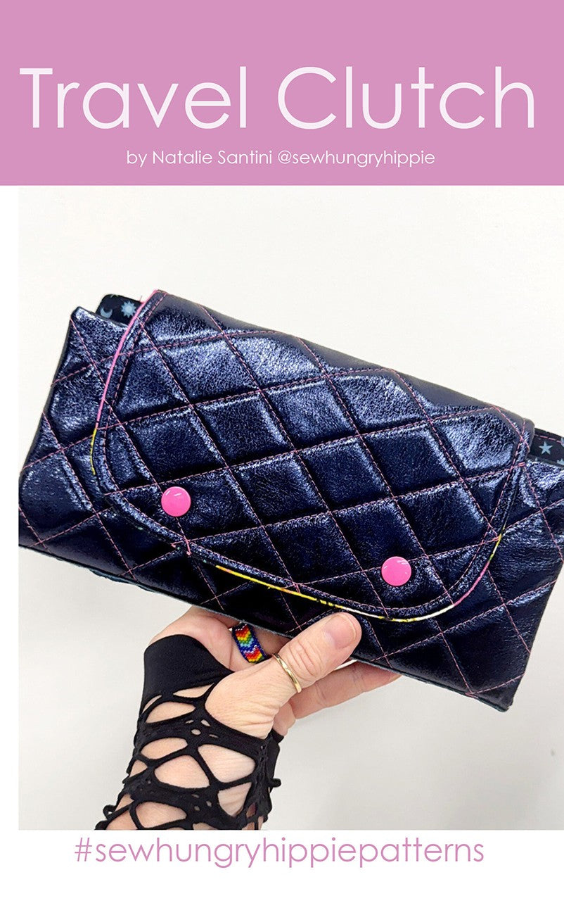 Travel Clutch Sewing Pattern