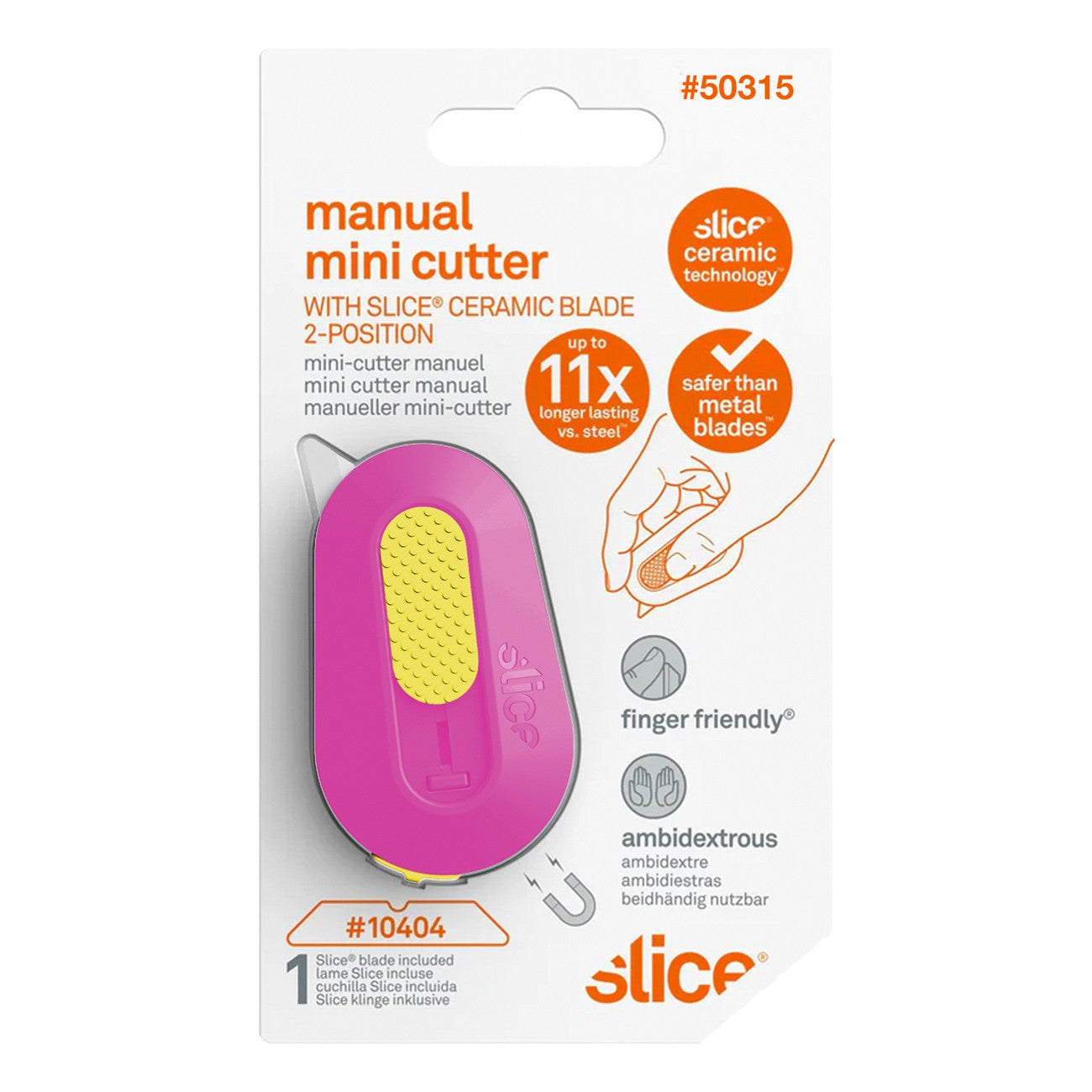 Slice Mini Cutter Fuschia