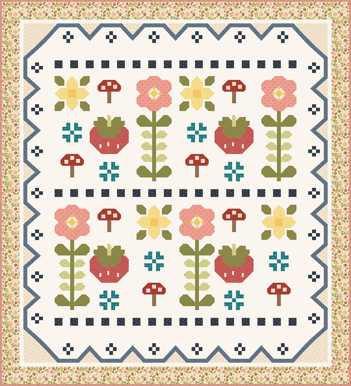 Strawberry Patched Shop Kit