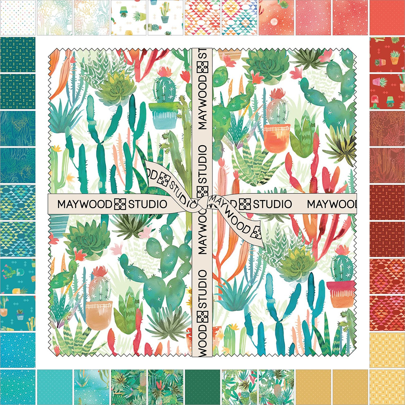 10in Squares Desert Dreams, 42pcs/bundle