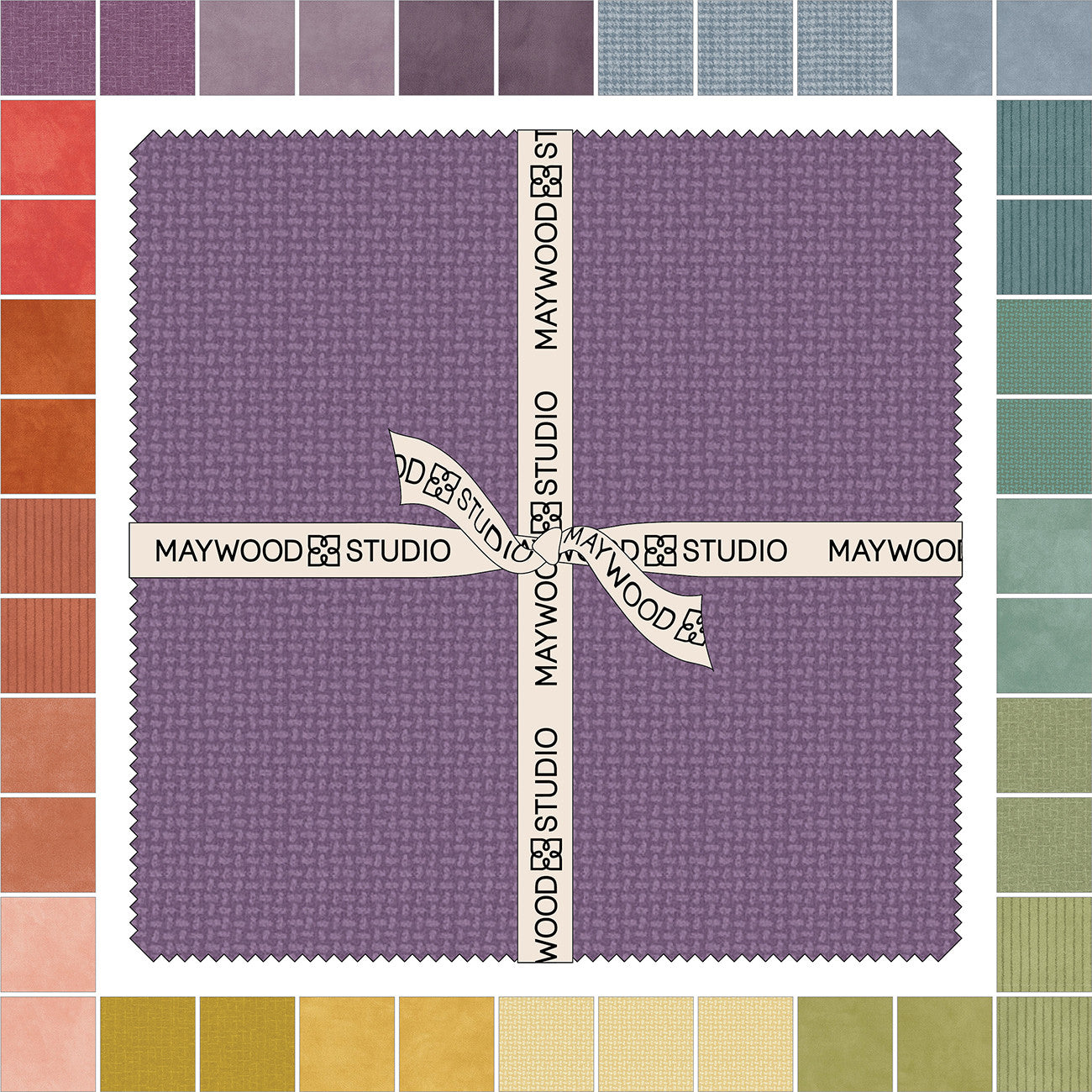 10in Squares, Woolies Flannel Sorbetto 2, 42pcs/bundle