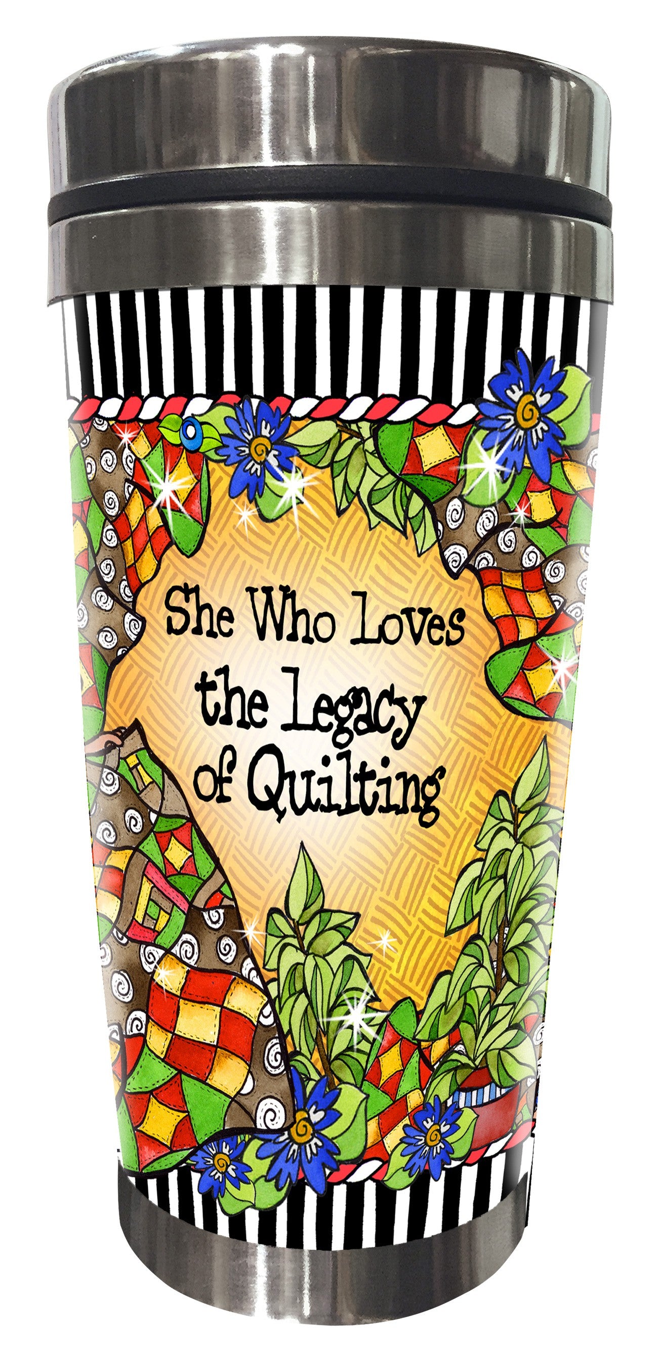 Quilt Legacy Stainless Steel Tumbler