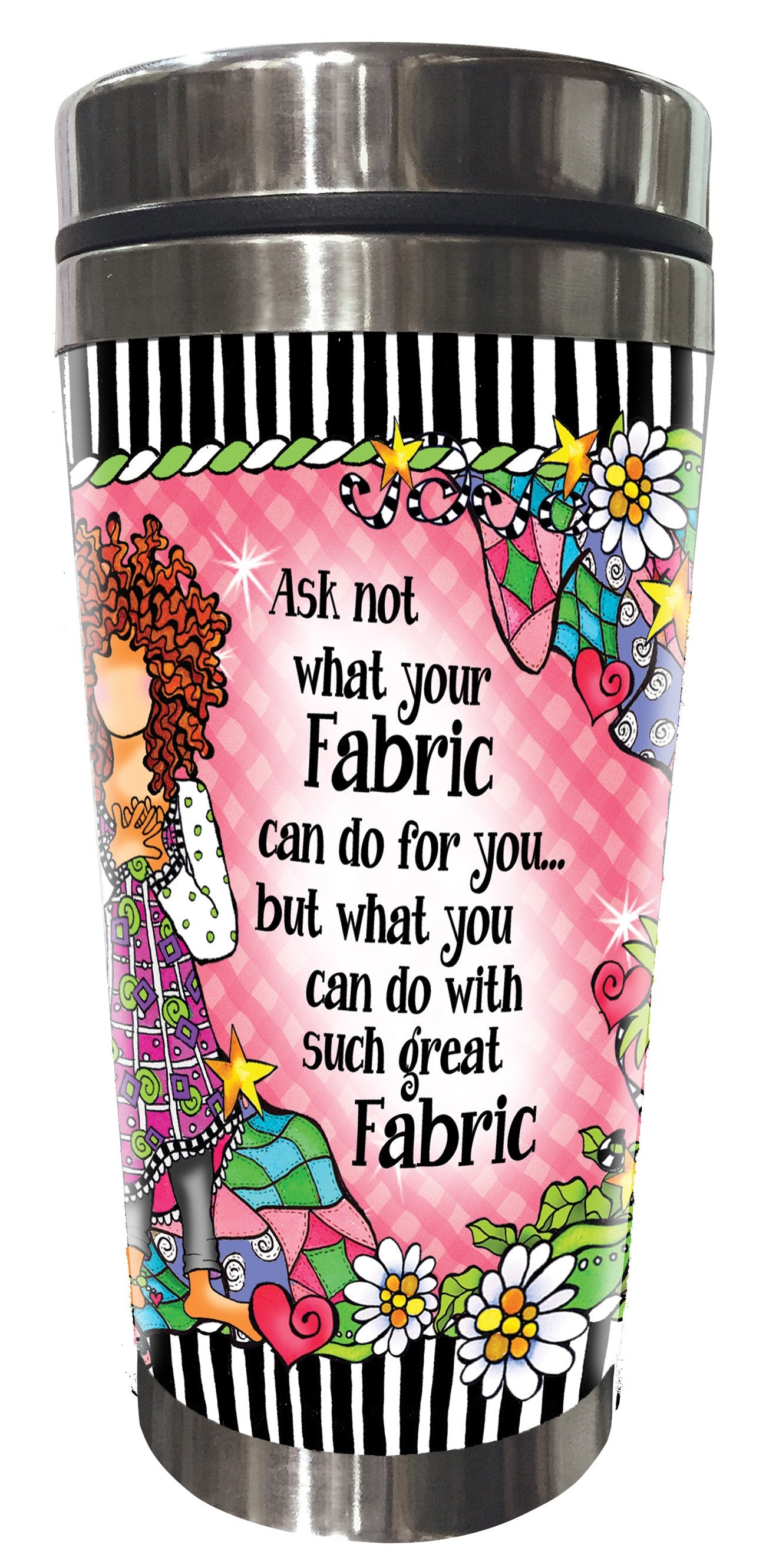 Ask Not Stainless Steel Tumbler