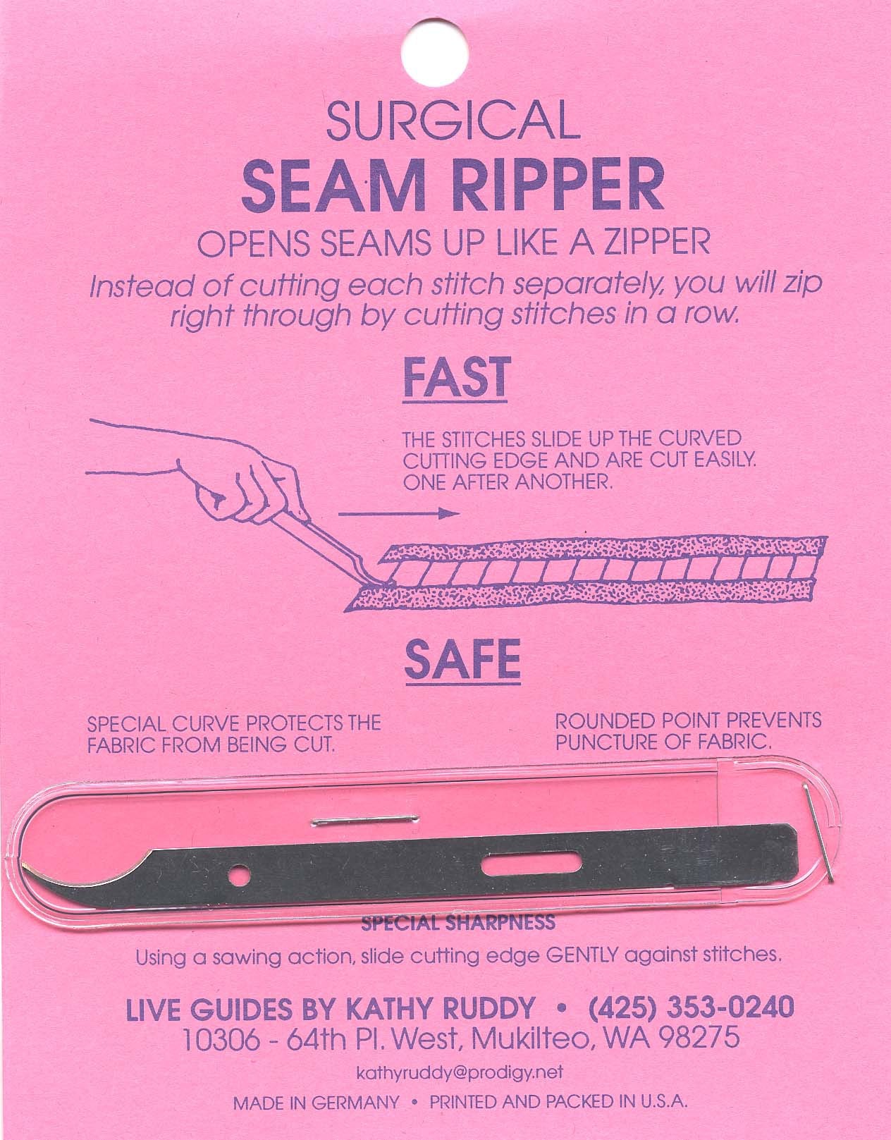Surgical Stainless Steel Ripper Seam