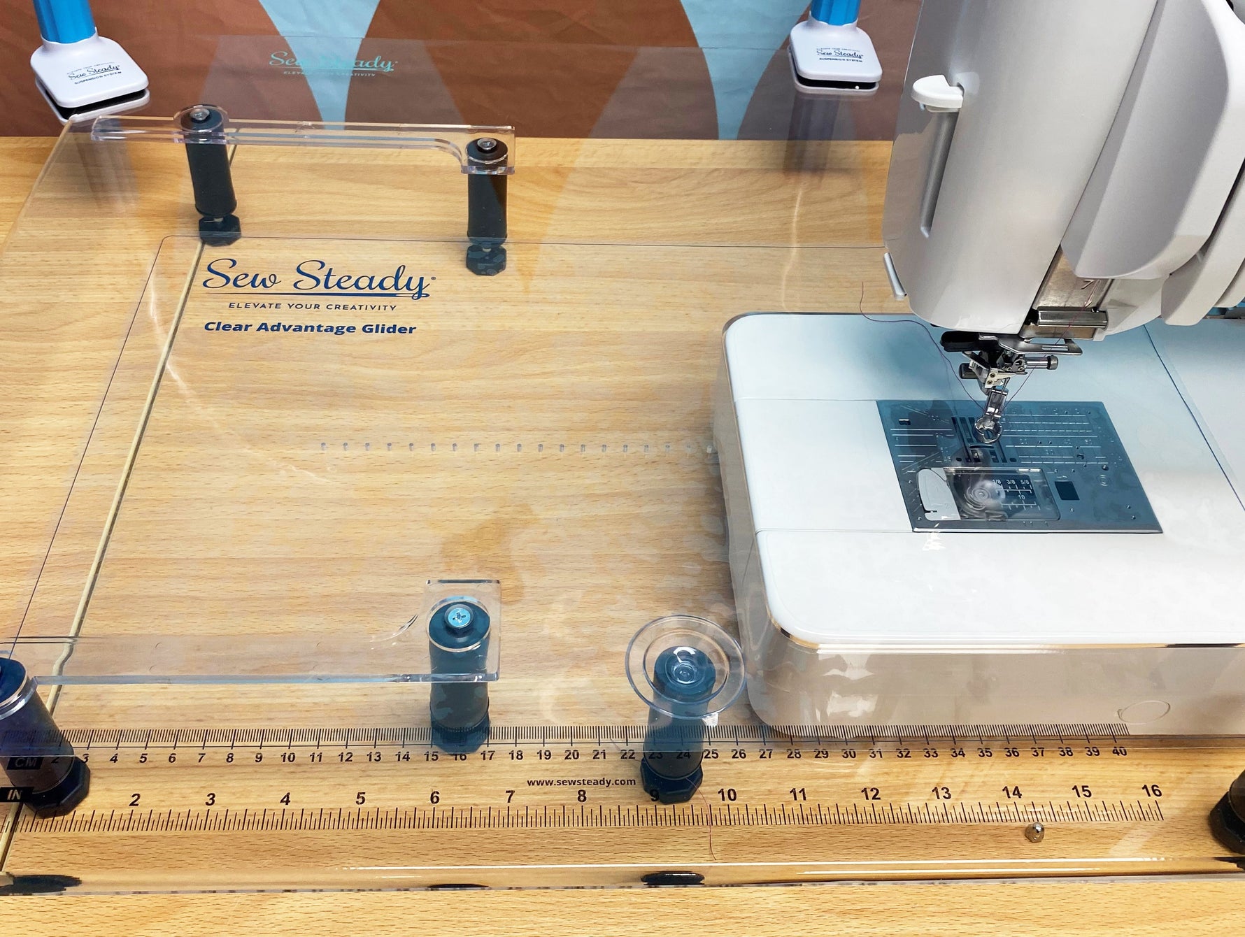Sew Steady 12in x 20 in Clear Advantage Glider