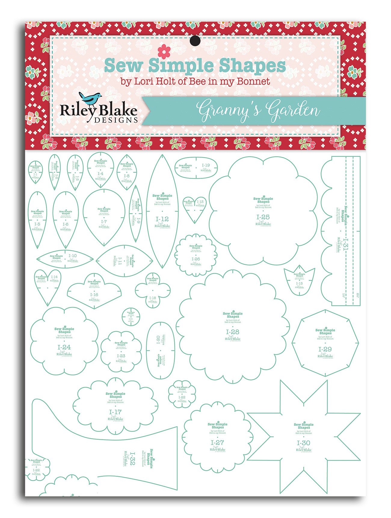 Lori Holt Granny's Garden Sew Simple Shapes