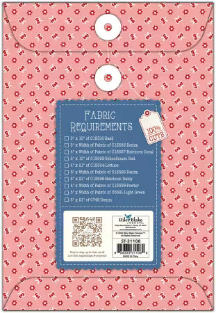 Lori Holt Quilt Seeds Pattern Home Town Neighbor No. 9