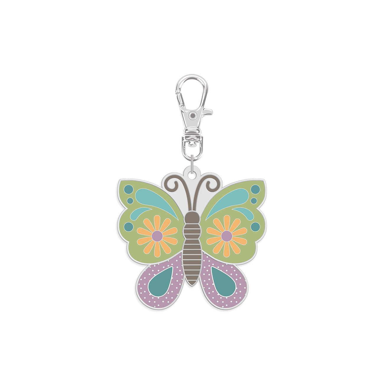Lori Holt Enamel Happy Charm Butterfly