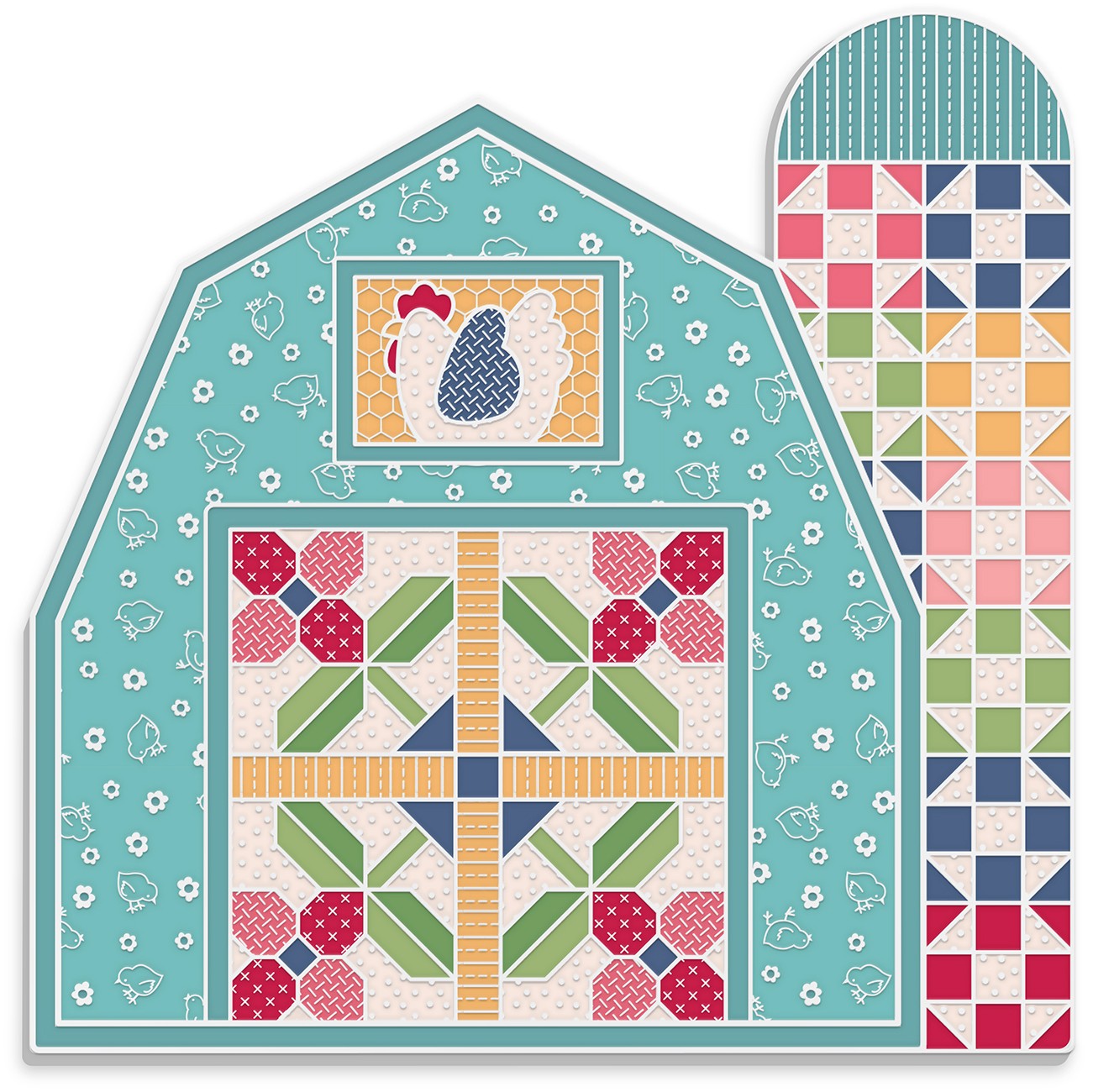 Lori Holt Farmer's Daughter Barn Scissor Minder