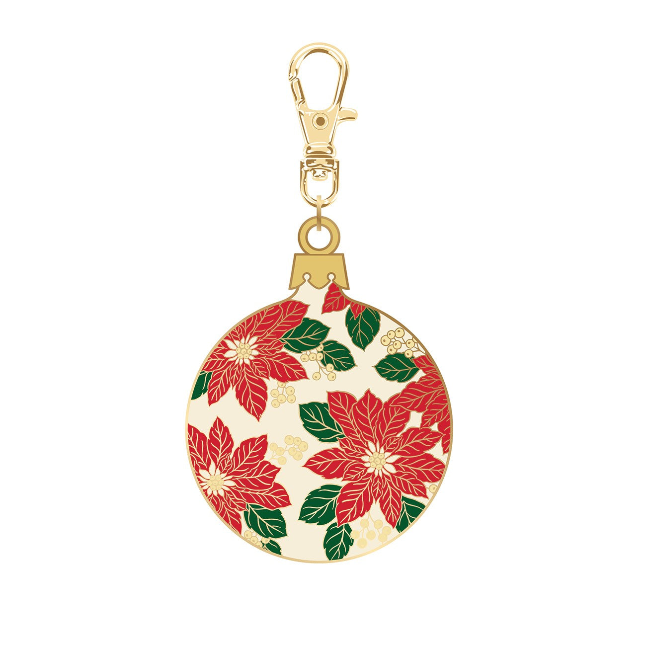 Jennifer Bosworth Christmas Ball Ornament Enamel Charm