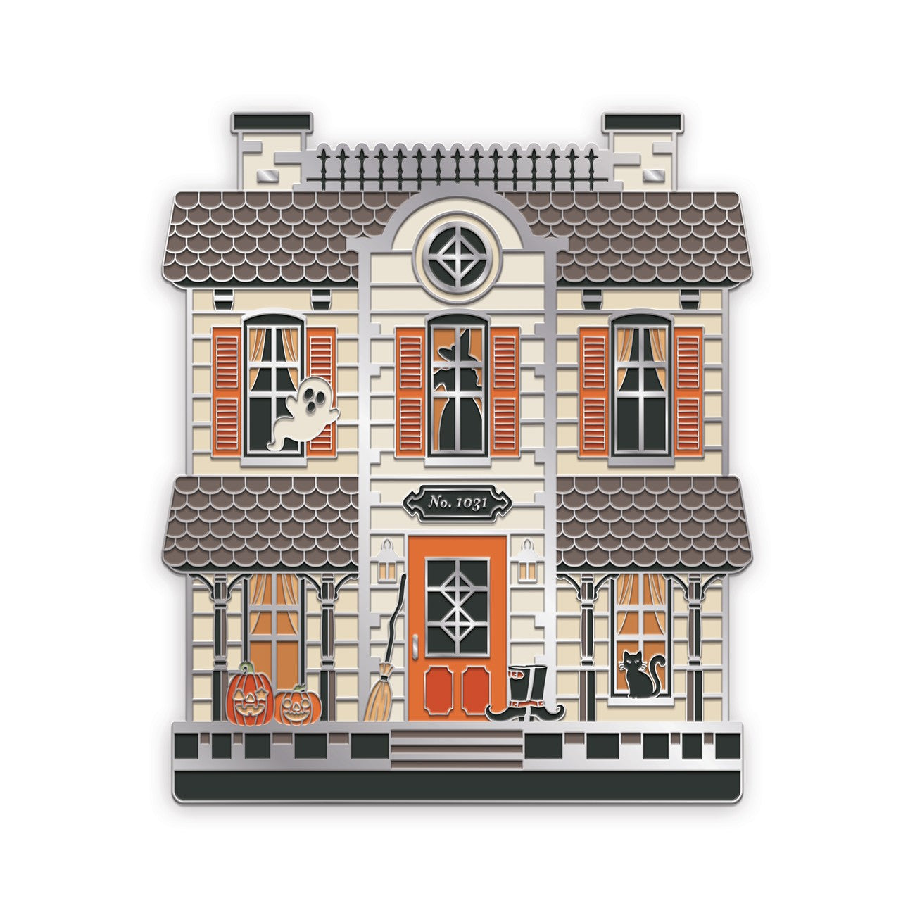 Lori Holt Haunted Cottage Scissor Minder