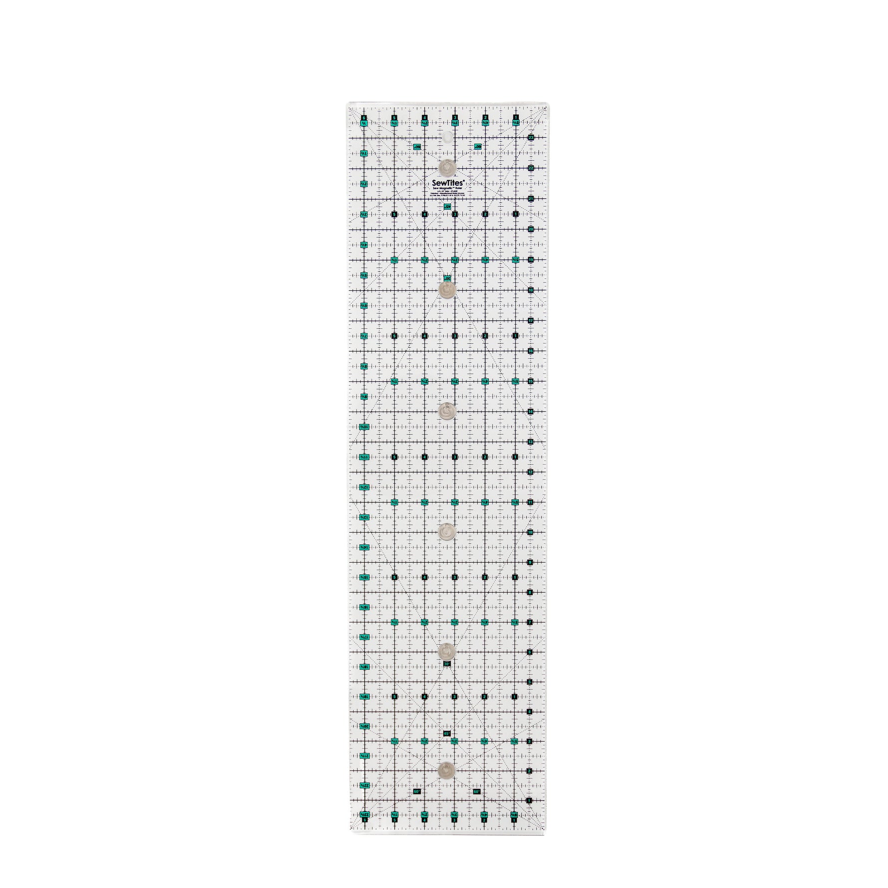 Sew Magnetic 6-1/2in x 24in Ruler Right Handed