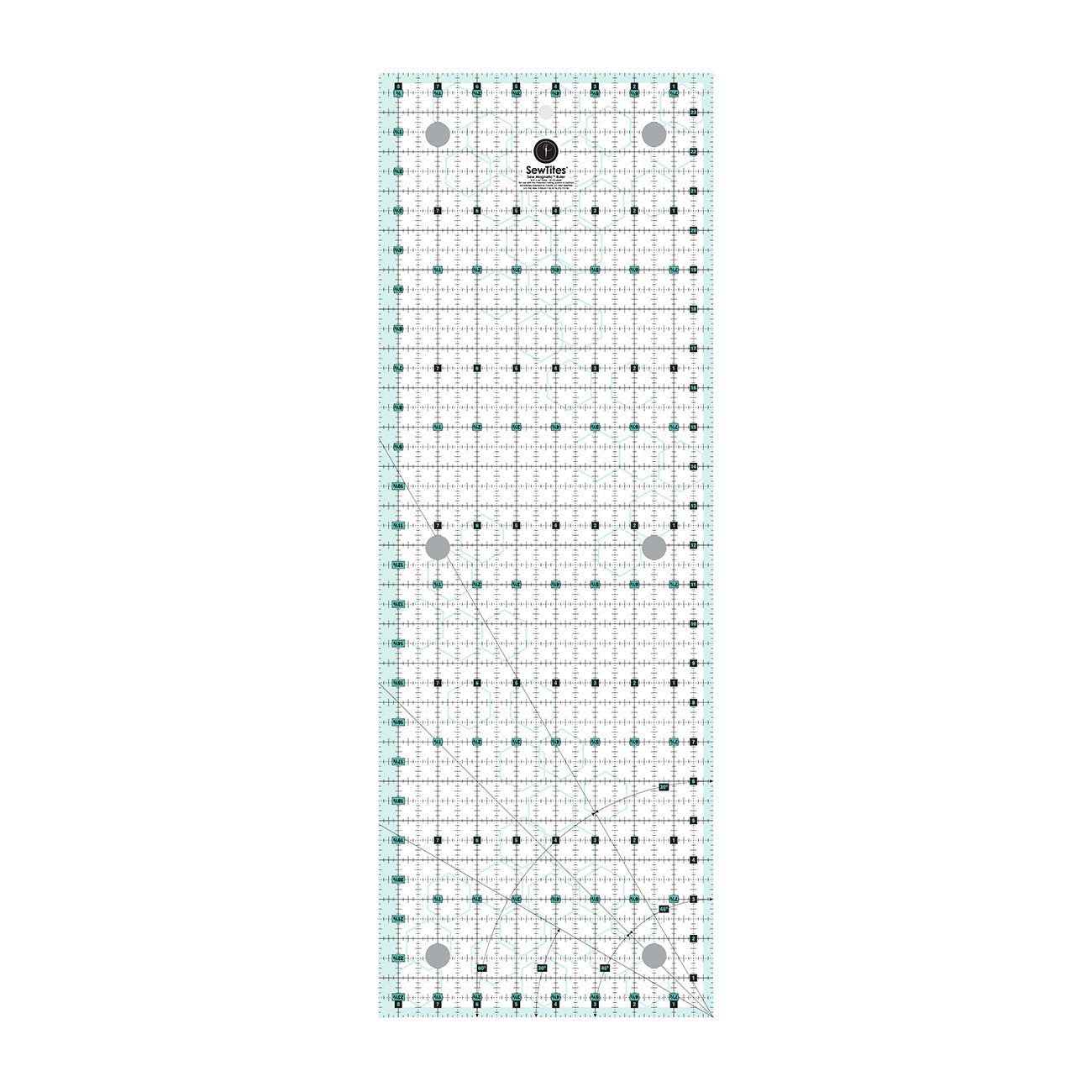 Sew Magnetic 8-1/2in x 24in Ruler Right Handed