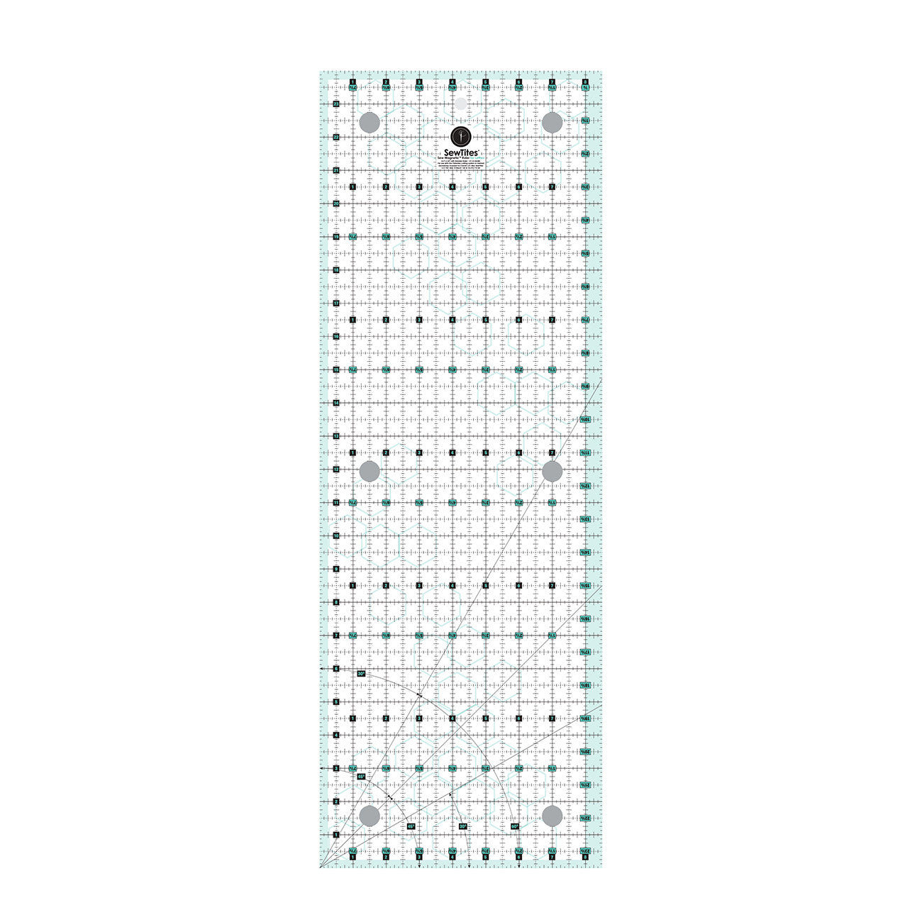 Sew Magnetic 8-1/2in x 24in Ruler Left Handed