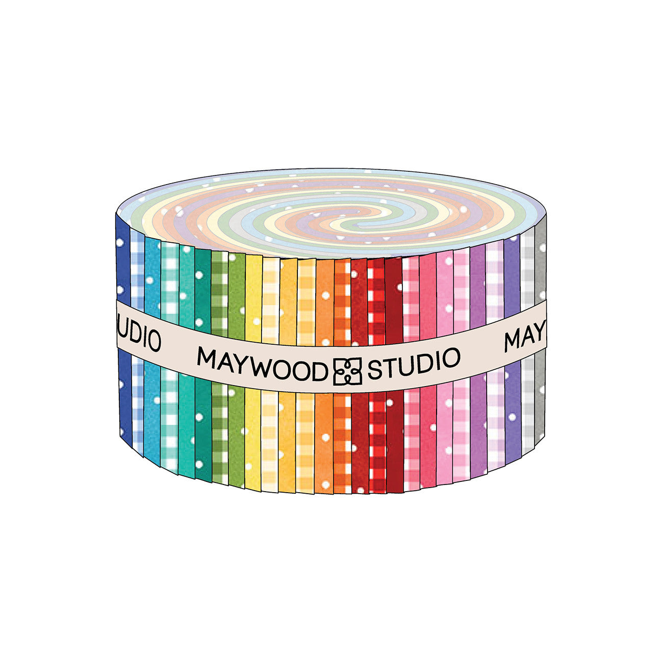 2-1/2in Strips Beautiful Basics Prism, 40pcs/bundle