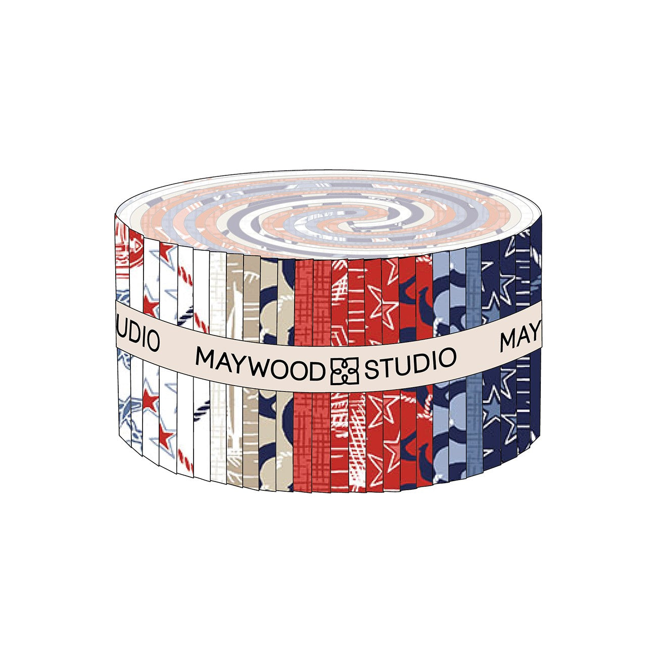 2.5in Strips Regatta Days, 40pcs/bundle