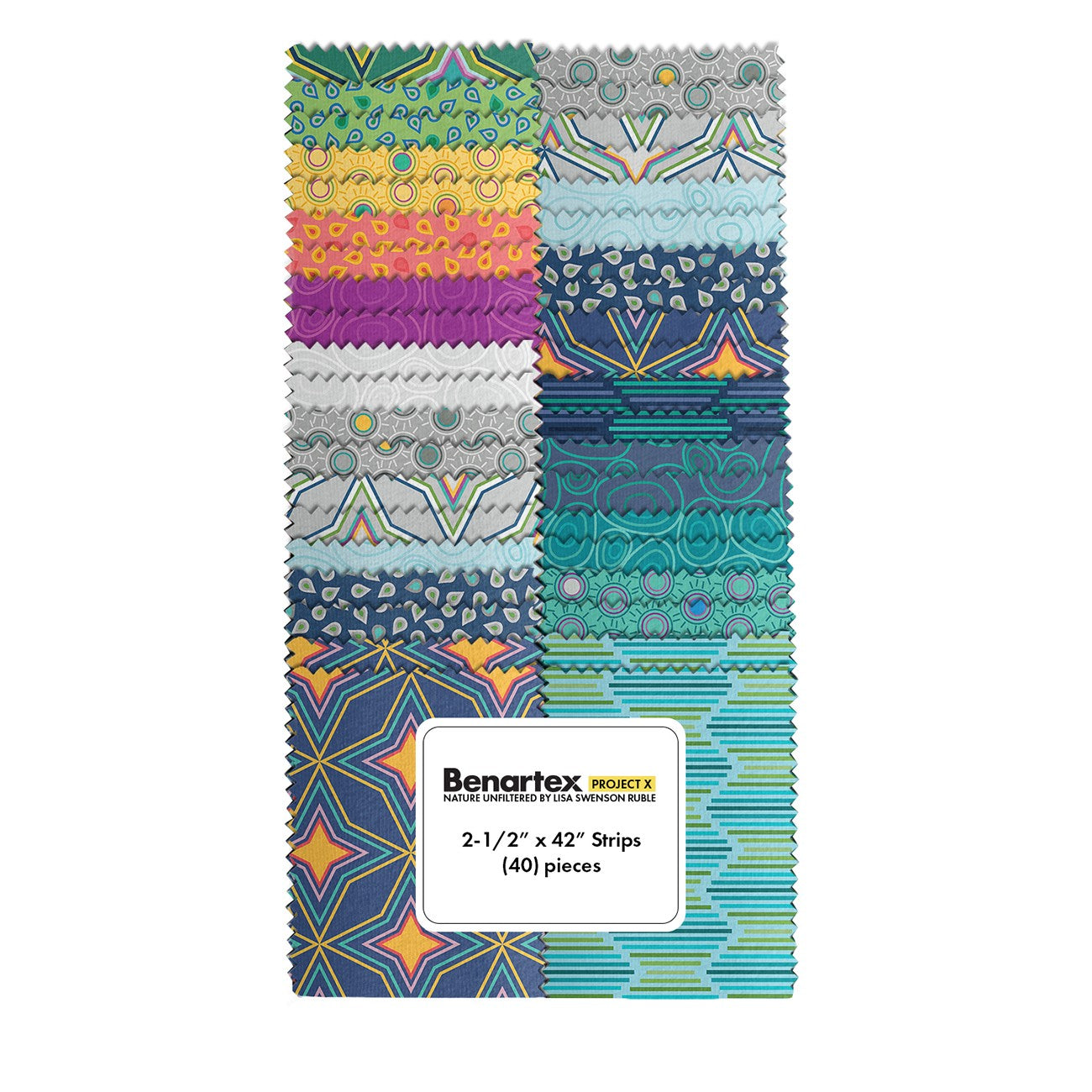 2.5in Strips Nature Unfiltered, 40pcs/bundle