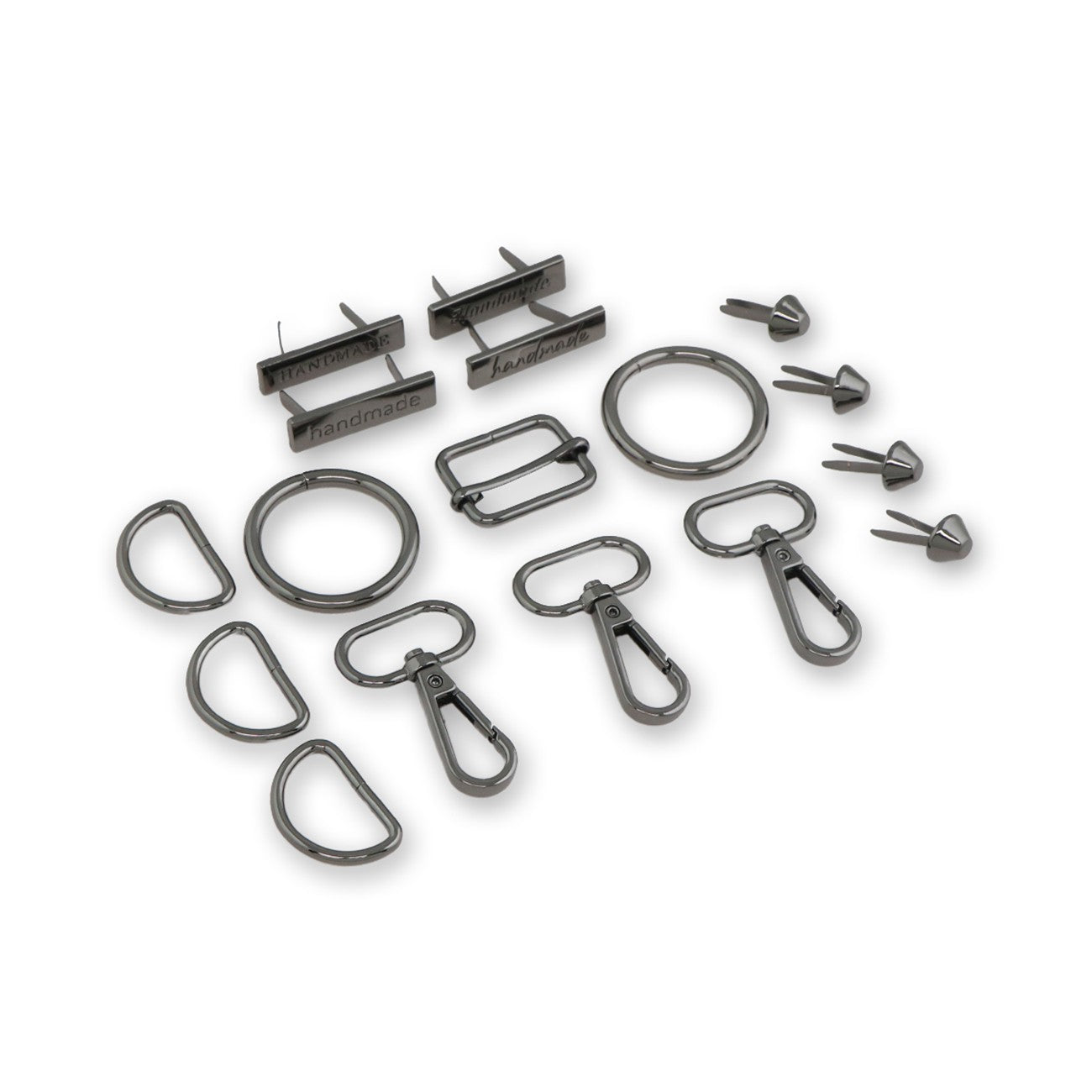 Making Bags: A Field Guide Book Hardware Kit Gunmetal