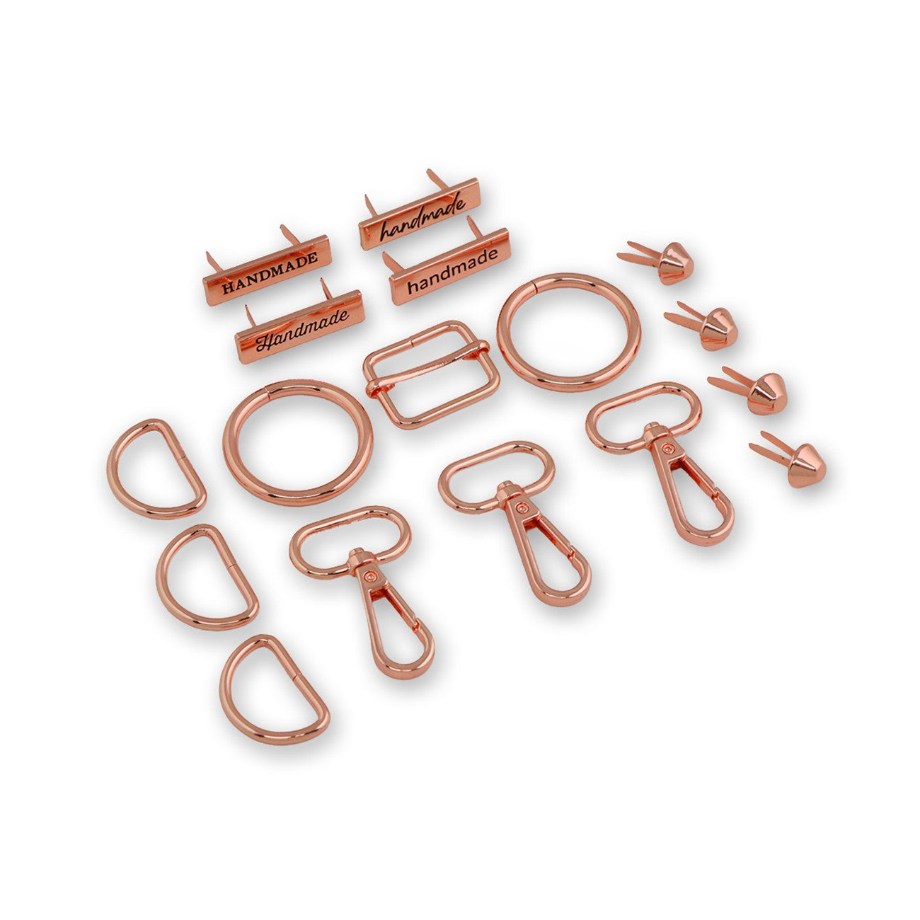 Making Bags: A Field Guide Book Hardware Kit Rose Gold
