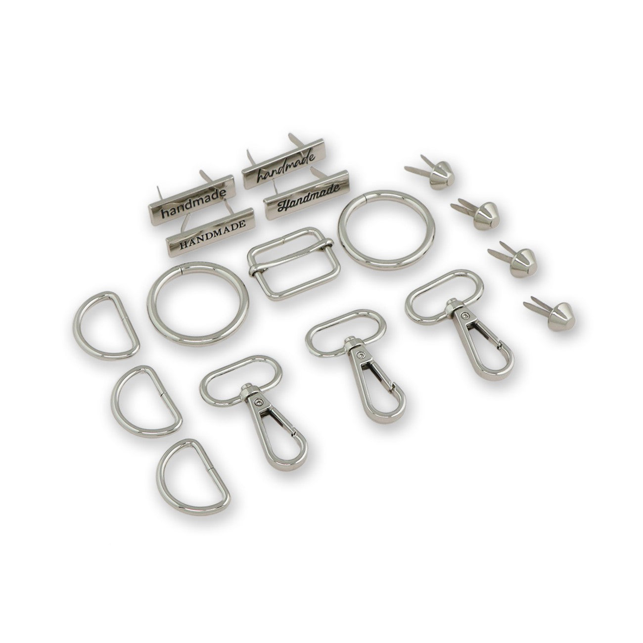 Making Bags: A Field Guide Book Hardware Kit Nickel