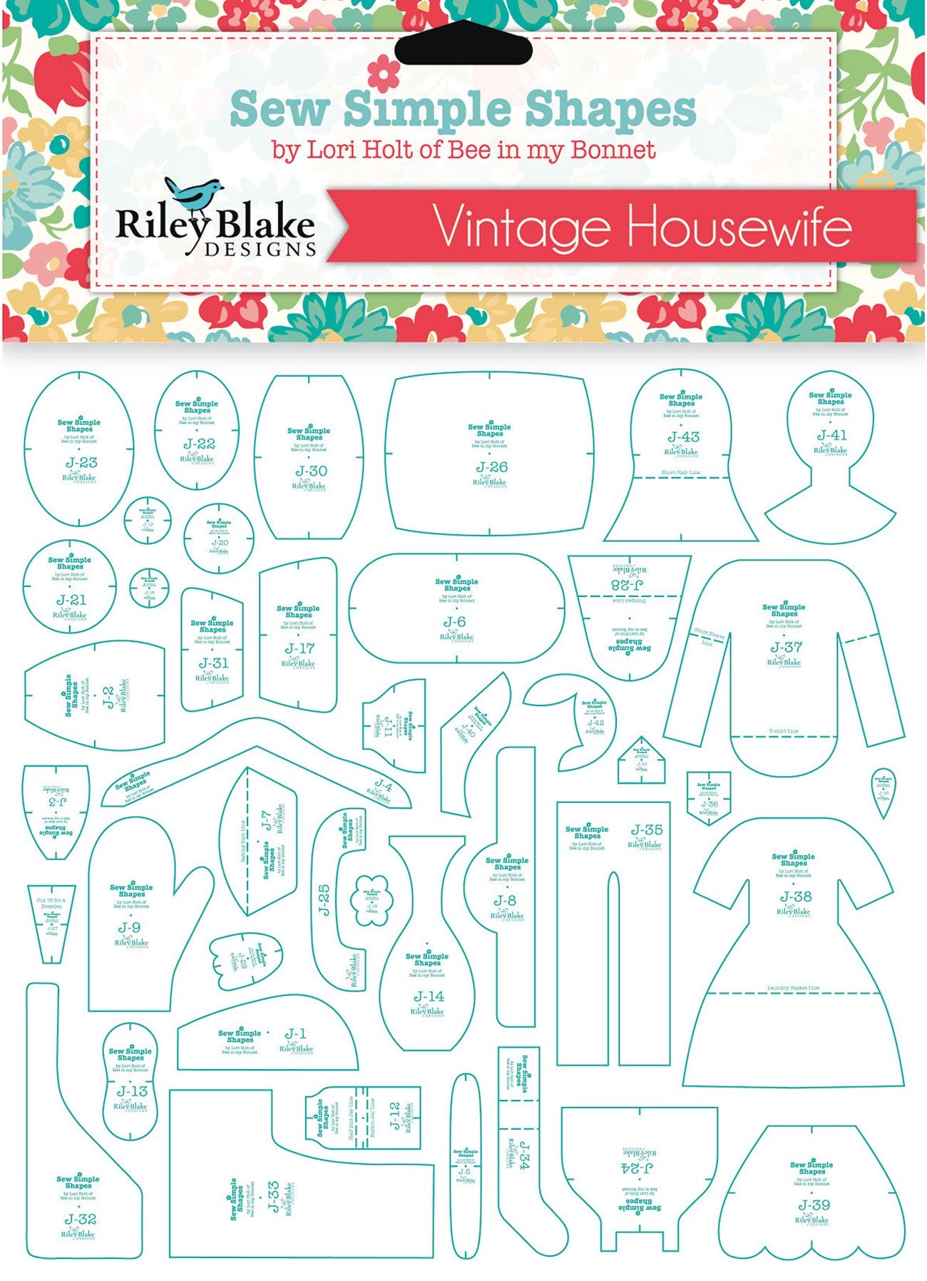 Lori Holt Vintage Housewife Sew Simple Shapes