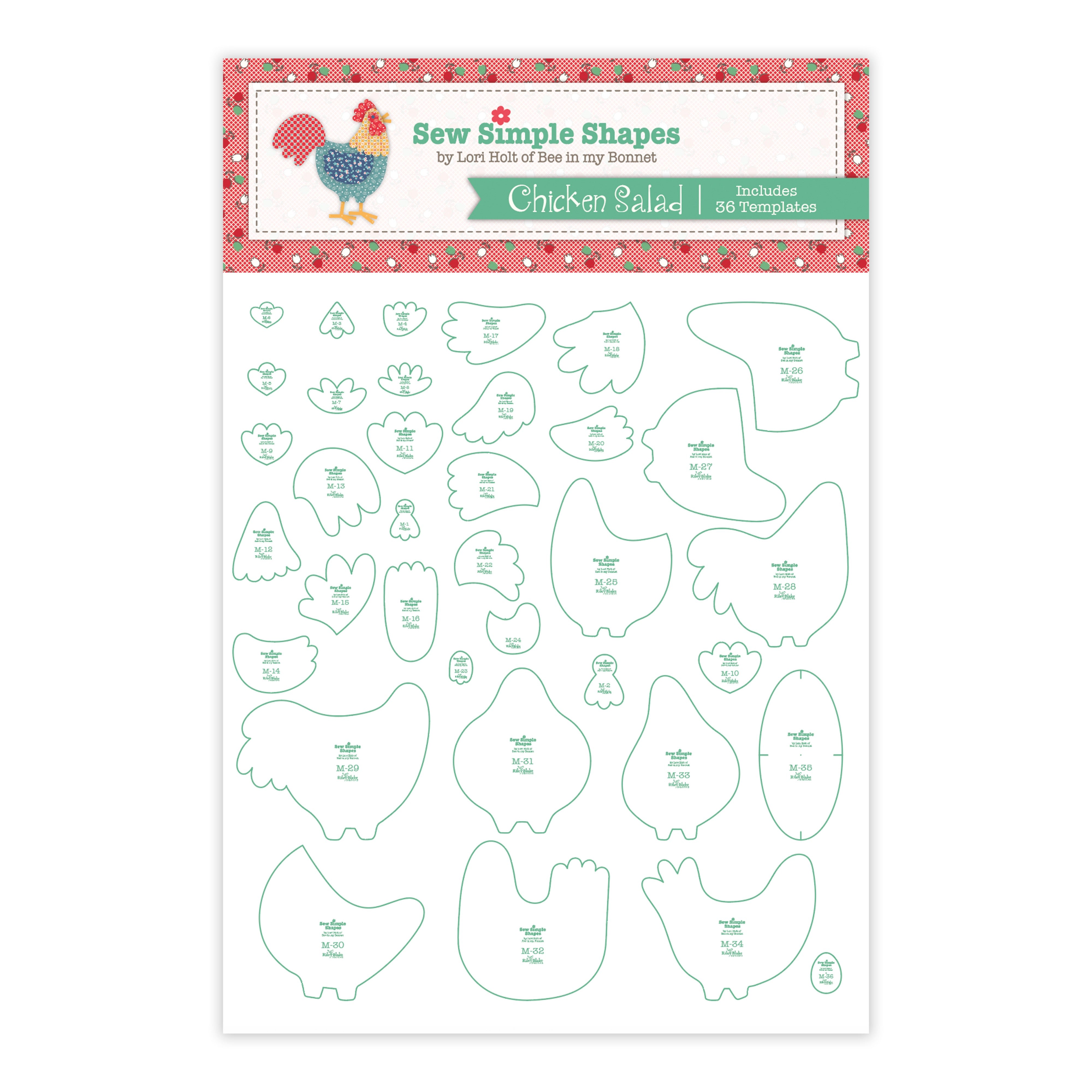 Cook Book Chicken Salad Simple Shapes