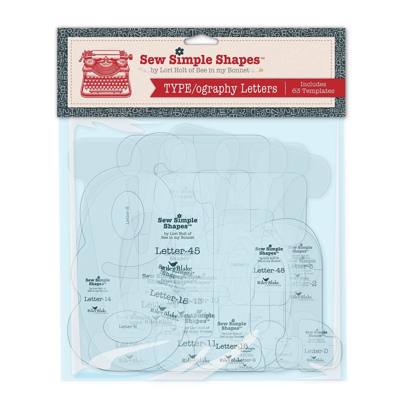 Lori Holt TYPE/ography Letters Sew Simple Shapes