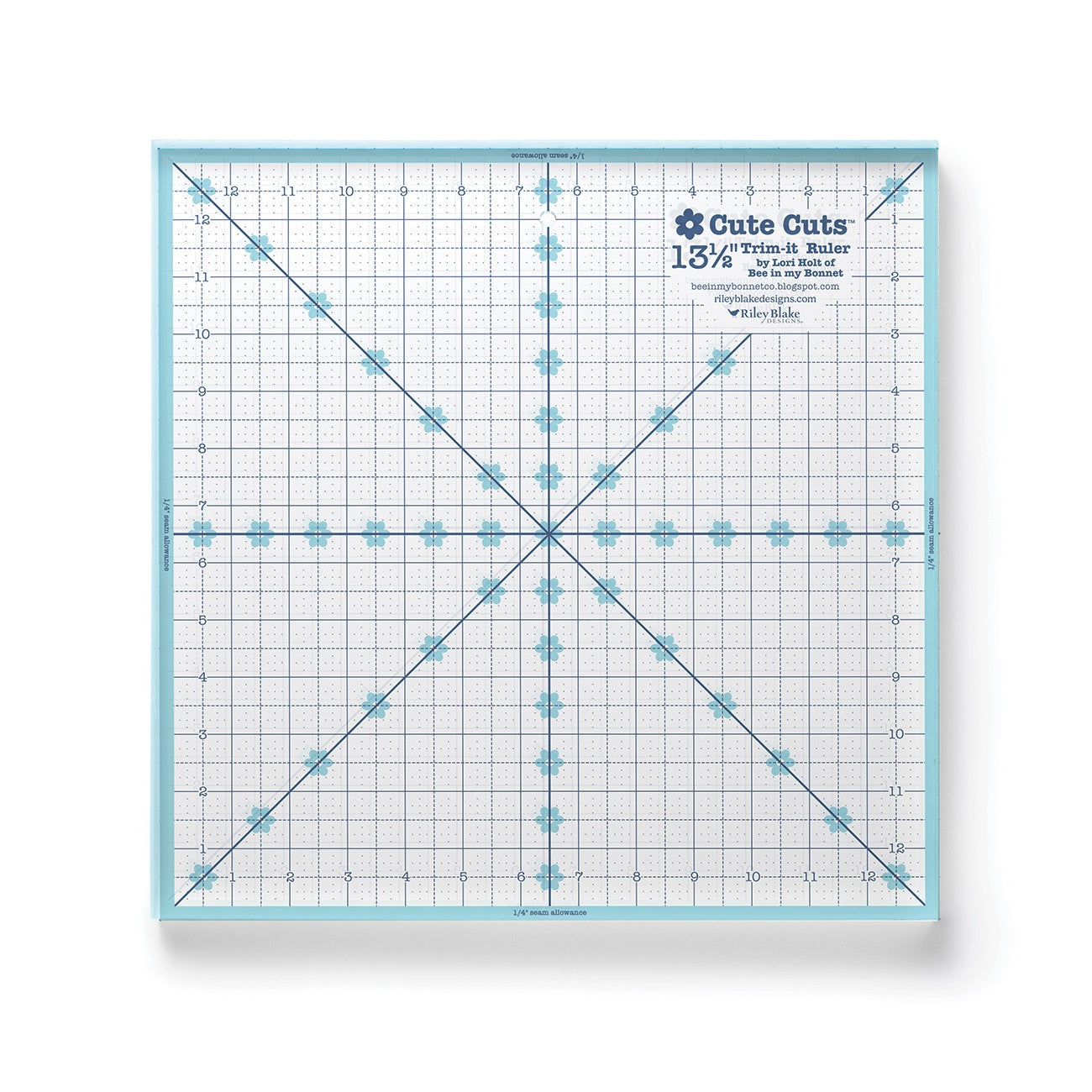 Lori Holt Cute Cuts™ Trim-it™ Ruler 13 1/2" x 13 1/2"