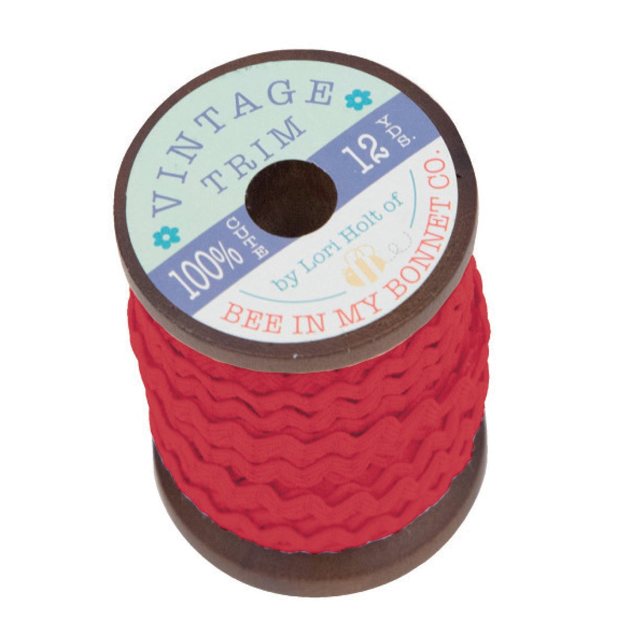 Vintage Trim Ric Rac Jazzberry Jam 1/4in x 12yd